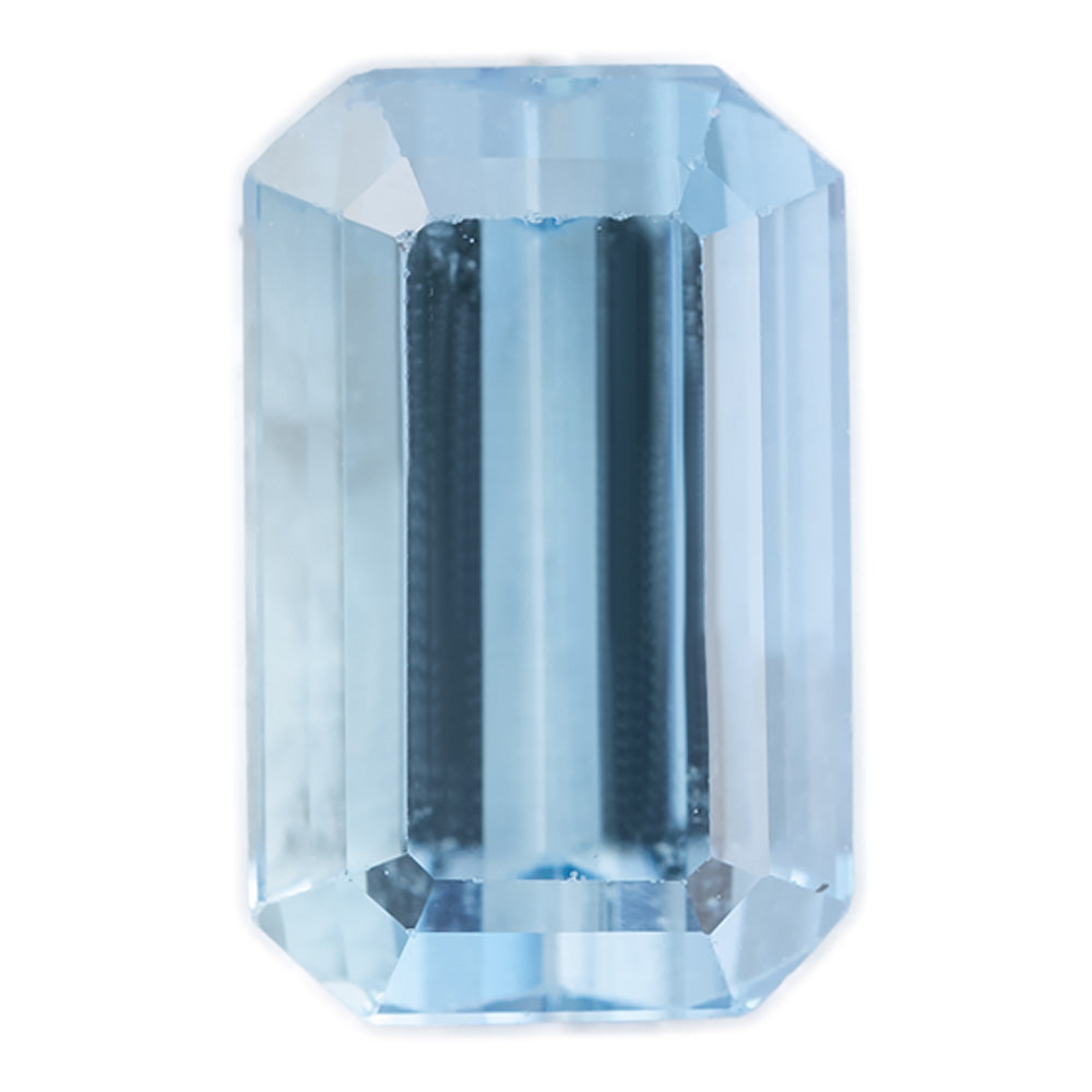 Alexis Russell Loose Stones - Engagement Aquamarine - Emerald Cut