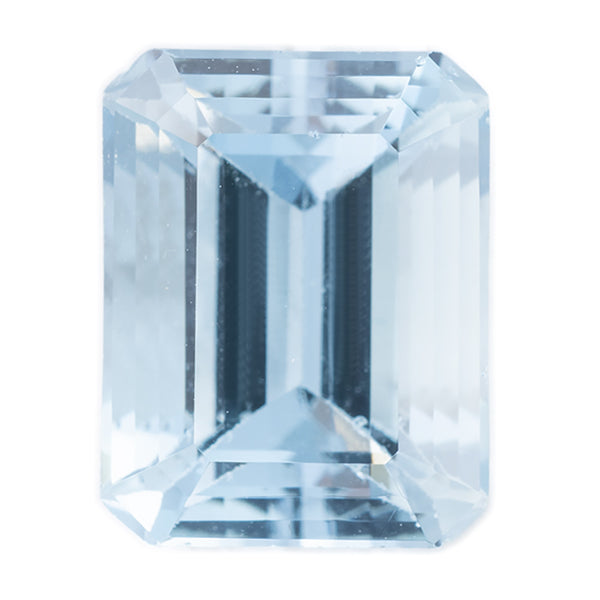 Alexis Russell Loose Stones - Engagement Aquamarine - Emerald Cut