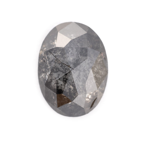 Alexis Russell Loose Stones - Engagement Salt and Pepper Diamonds - Oval