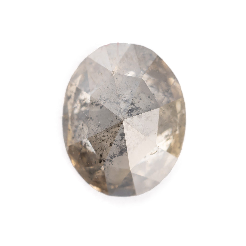 Alexis Russell Loose Stones - Engagement Salt and Pepper Diamonds - Oval
