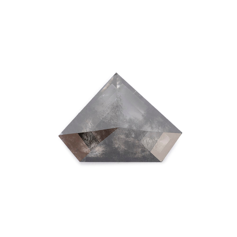 Alexis Russell Loose Stones - Engagement Salt and Pepper Diamonds - Shield