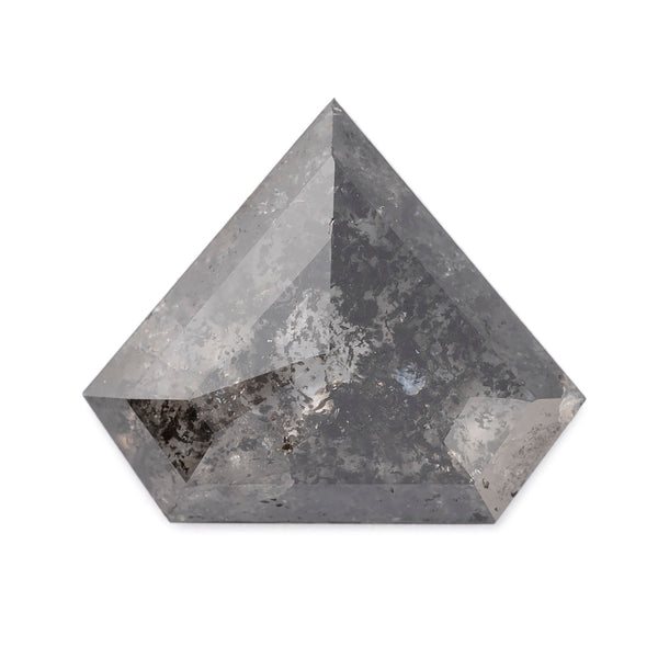 Alexis Russell Loose Stones - Engagement Salt and Pepper Diamonds - Shield