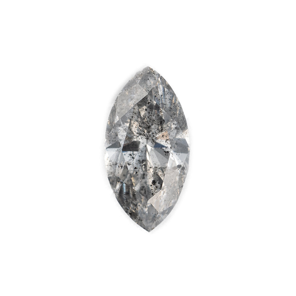 Alexis Russell Loose Stones - Engagement Salt and Pepper Diamonds - Marquise Cut