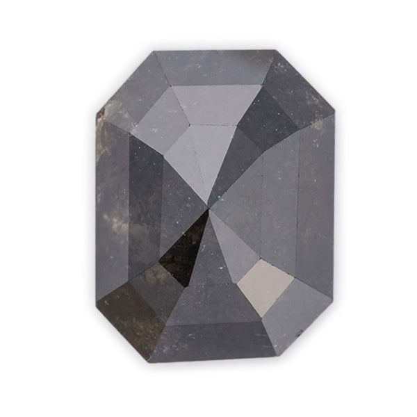 Alexis Russell Loose Stones - Engagement Black Diamonds - Emerald Cut