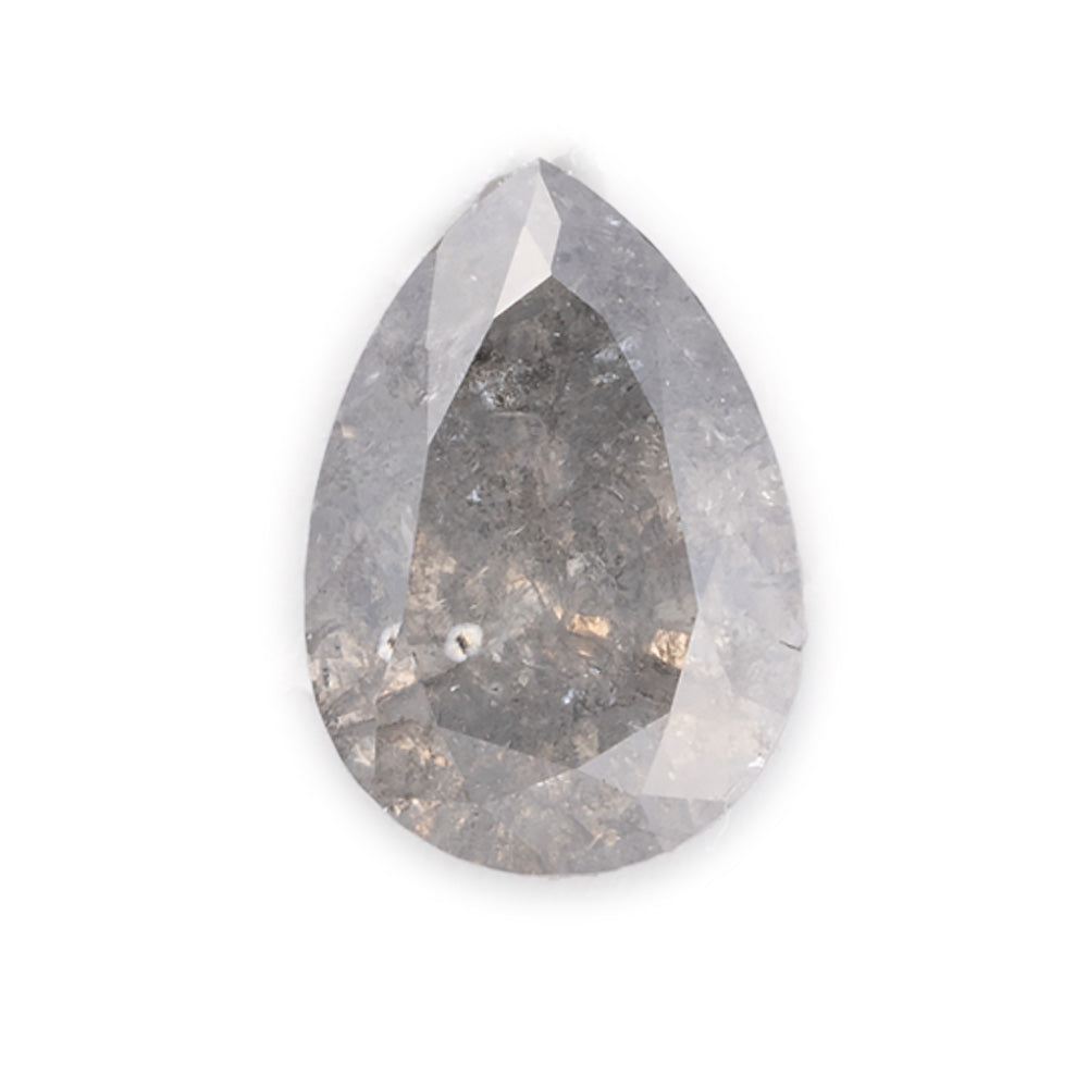 Alexis Russell Loose Stones - Engagement Grey Diamonds - Pear