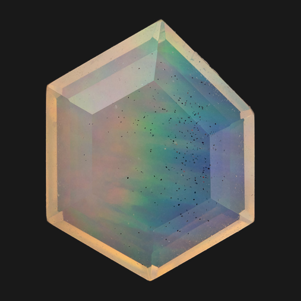 Alexis Russell Loose Stones - Engagement Opals - Hexagon