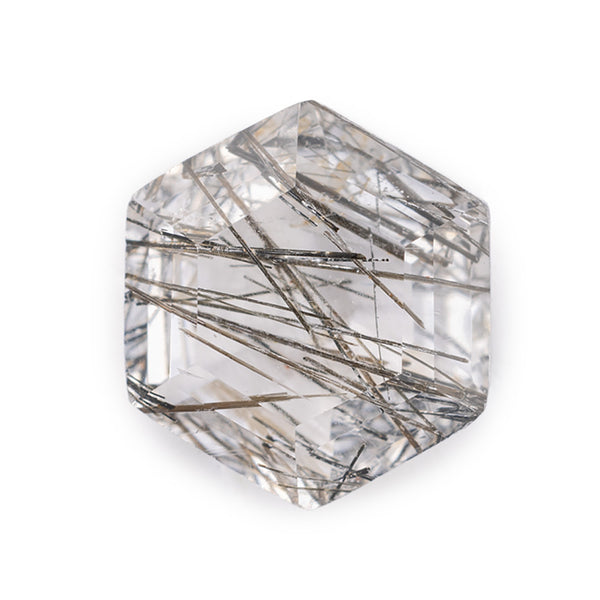 Alexis Russell Loose Stones - Engagement Tourmaline In Quartz - Hexagon