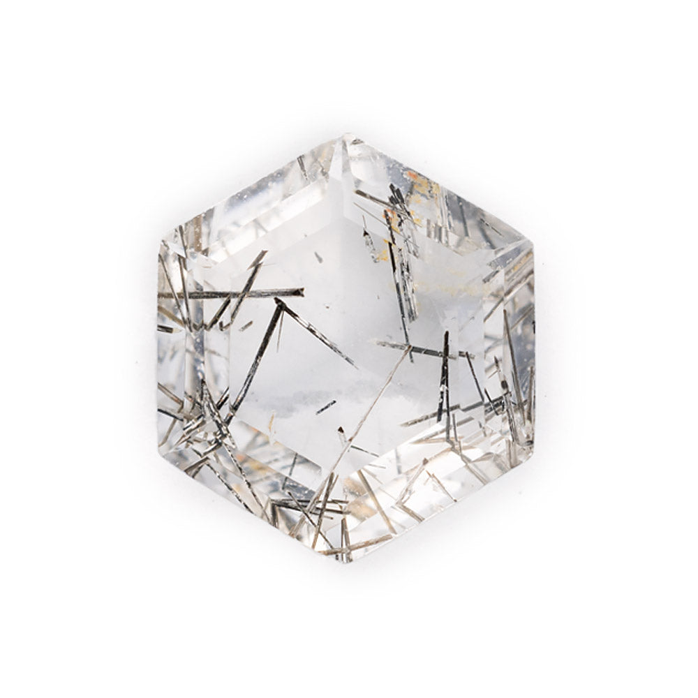 Alexis Russell Loose Stones - Engagement Tourmaline In Quartz - Hexagon