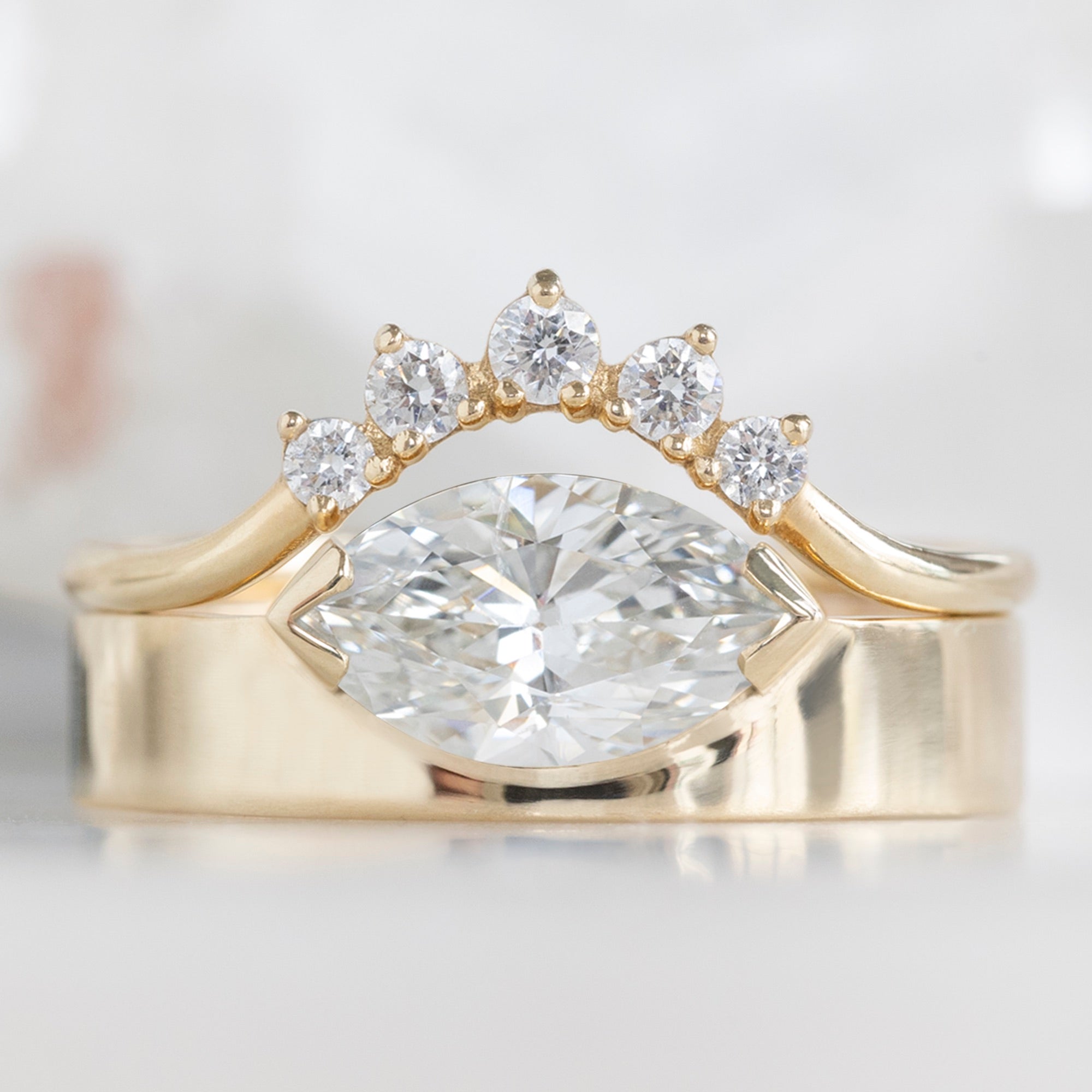 Alexis Russell Custom Diamond Ring Design Your Own Custom | White Diamond Engagement Ring