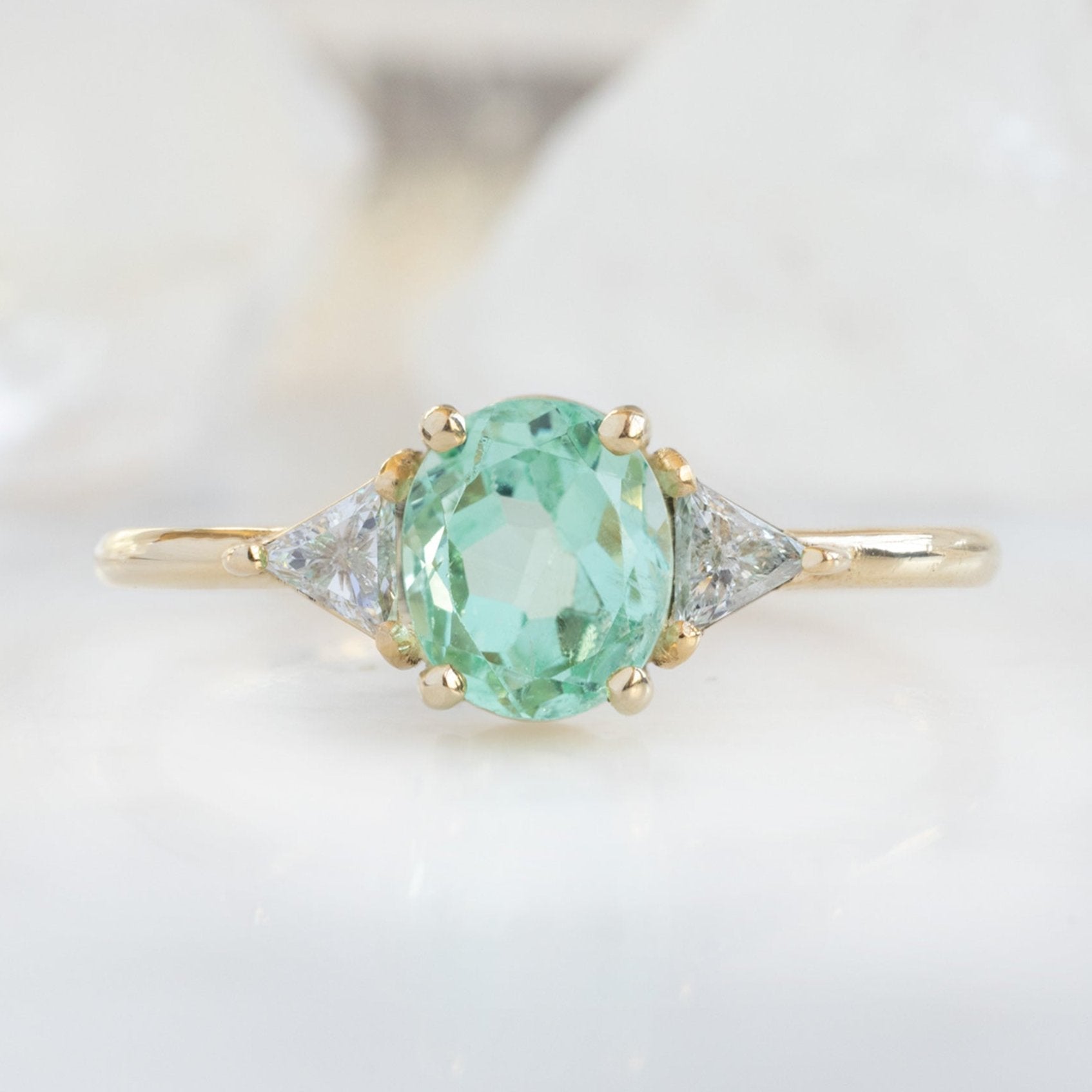 Alexis Russell Custom Diamond Ring Design Your Own Custom | Emerald Engagement Ring