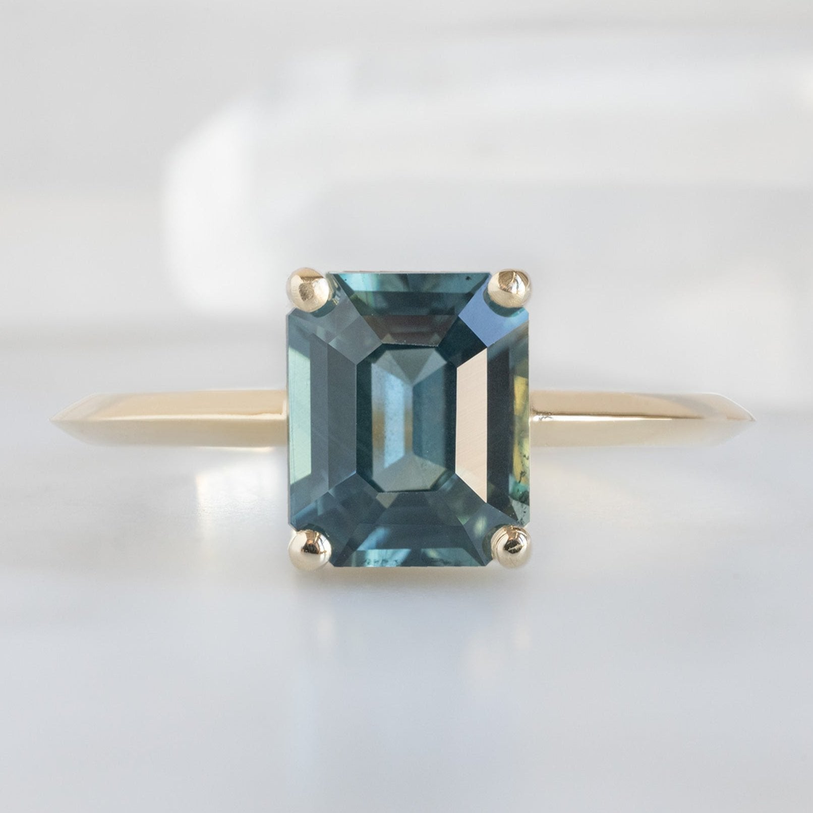 Alexis Russell Custom Diamond Ring Design Your Own Custom | Blue Sapphire Engagement Ring