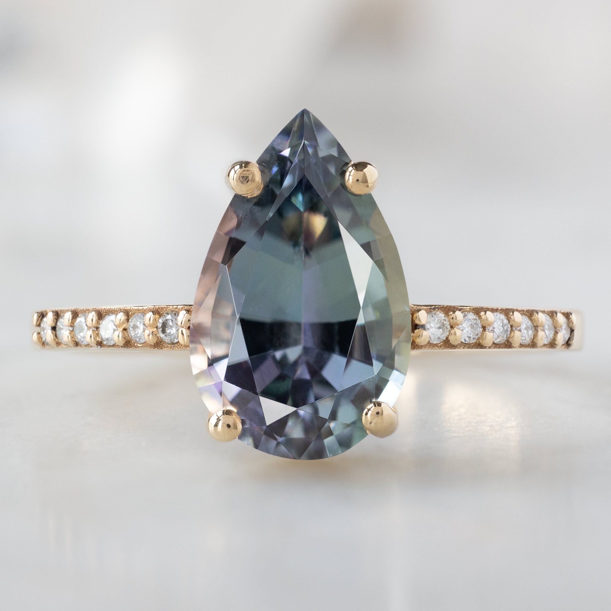 Alexis Russell Custom Diamond Ring Design Your Own Custom | Tanzanite Engagement Ring