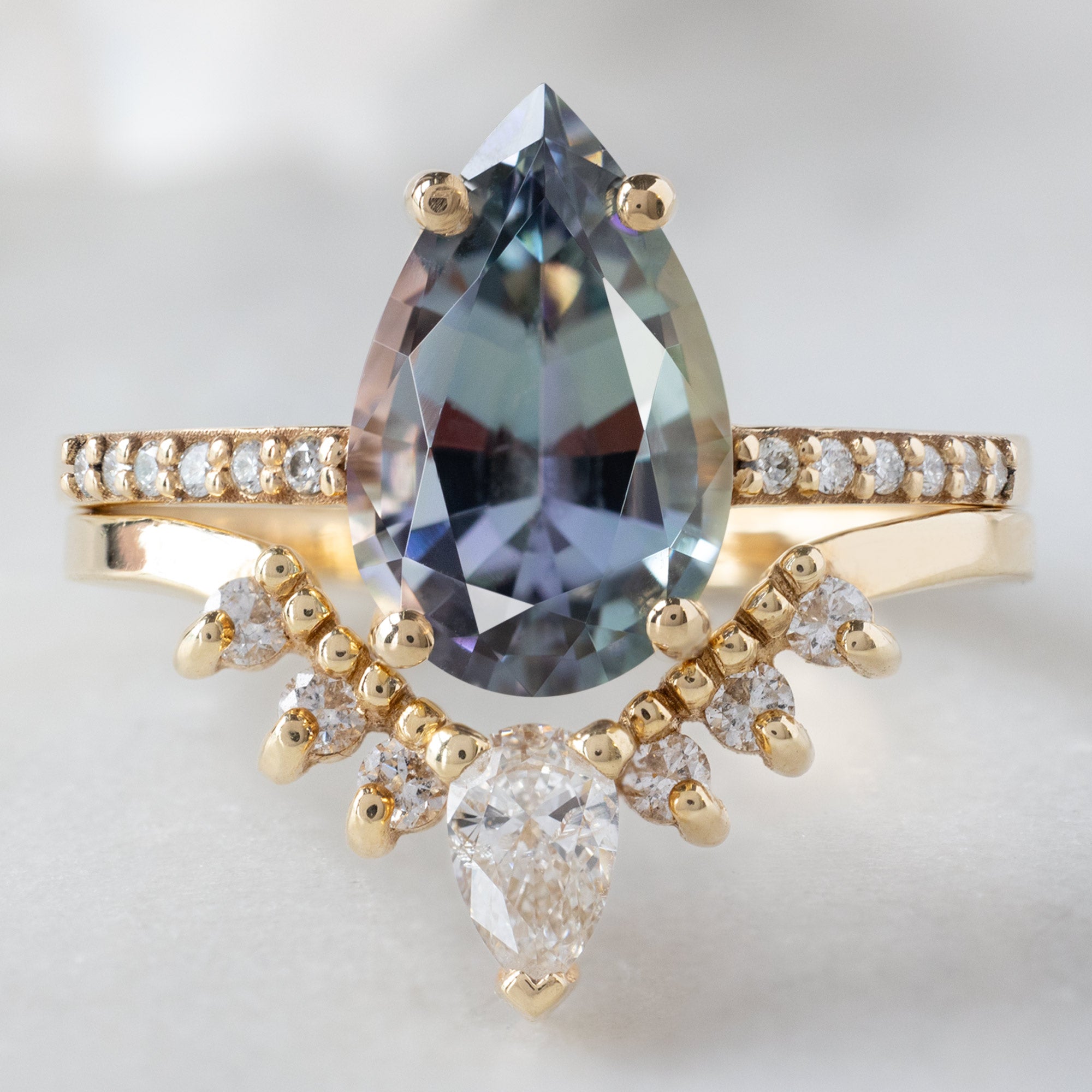 Alexis Russell Custom Diamond Ring Design Your Own Custom | Tanzanite Engagement Ring