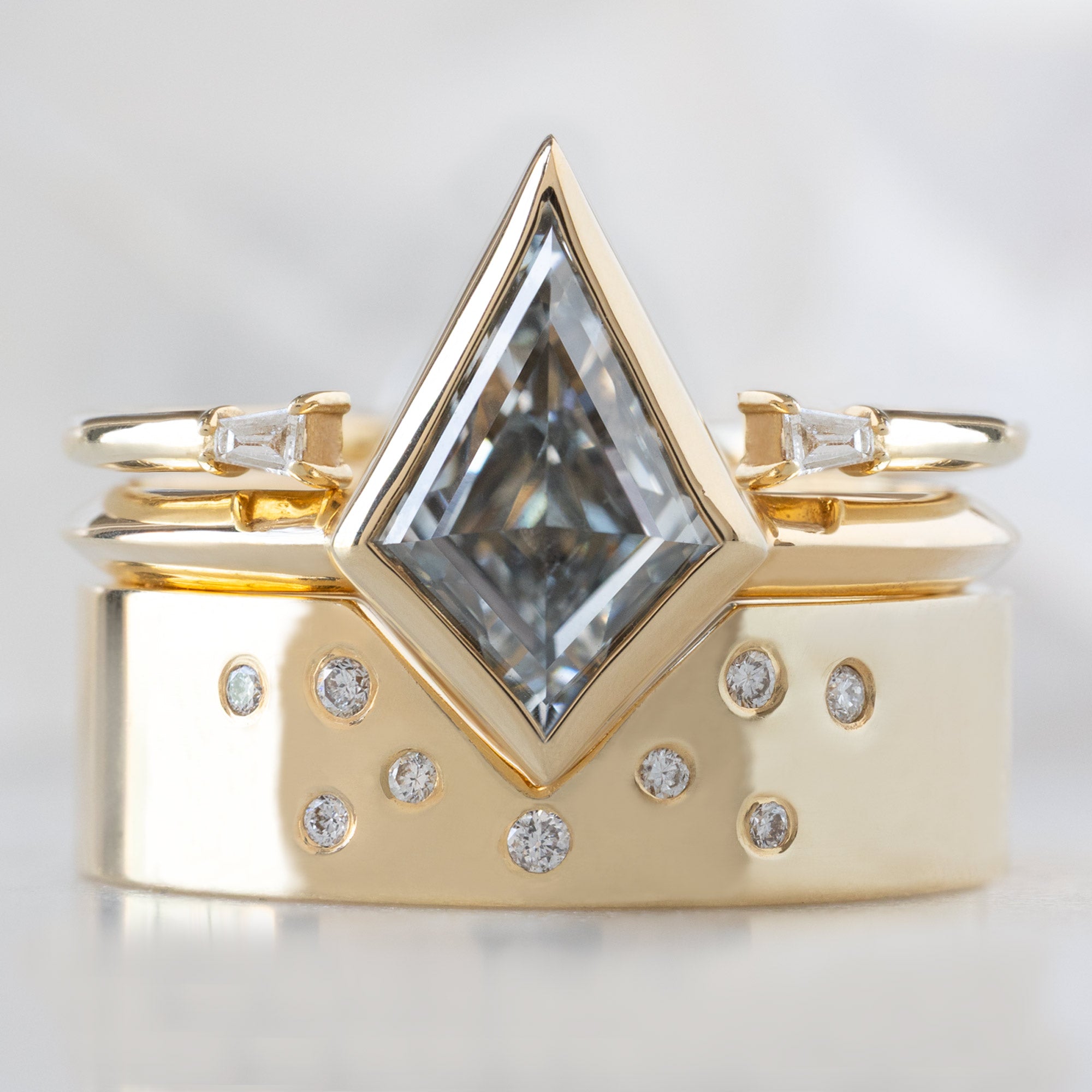buy:open-cuff-baguette-white-diamond-stacking-band-14k-or-18k-yellow-gold,the-hazel-ring-2-00ct-kite-lab-grown-white-diamond-in-14k-yellow-gold,constellation-cut-out-stacking-band-arc-cut-out-in-14k-yellow-gold
