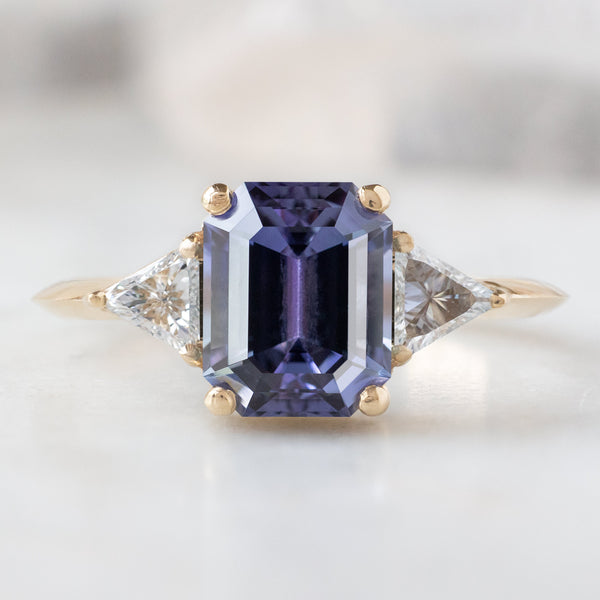 Alexis Russell Custom Diamond Ring Design Your Own Custom | Tanzanite Engagement Ring
