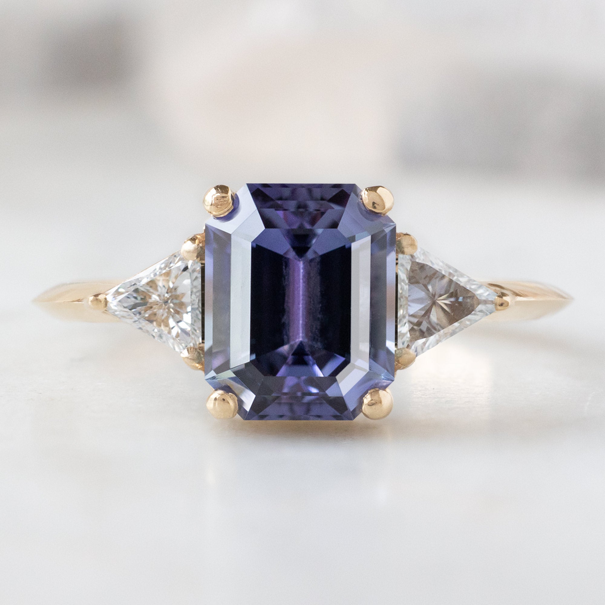 Alexis Russell Custom Diamond Ring Design Your Own Custom | Tanzanite Engagement Ring