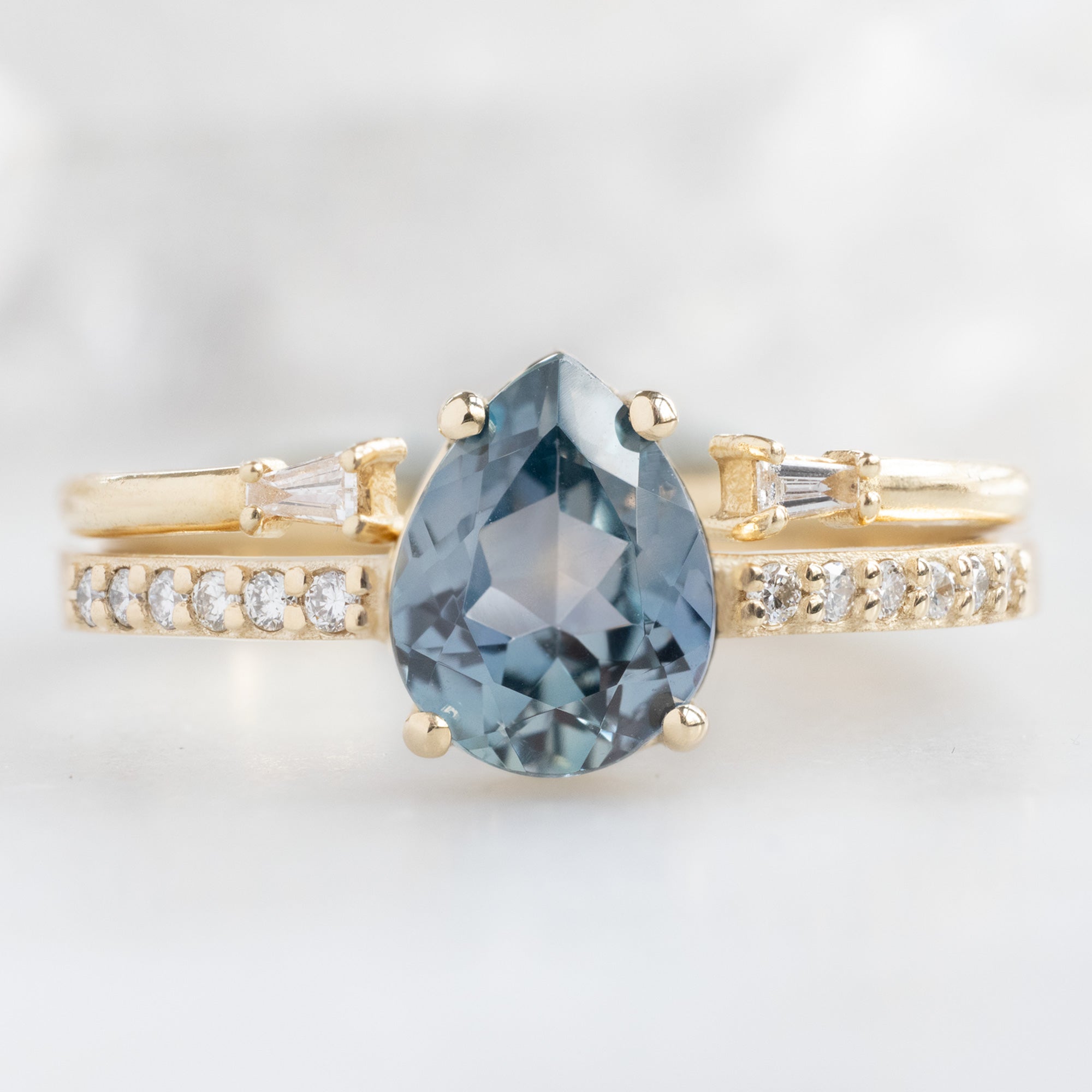 Alexis Russell  Engagement Rings The Willow Ring | Build Your Own Pear Sapphire Engagement Ring