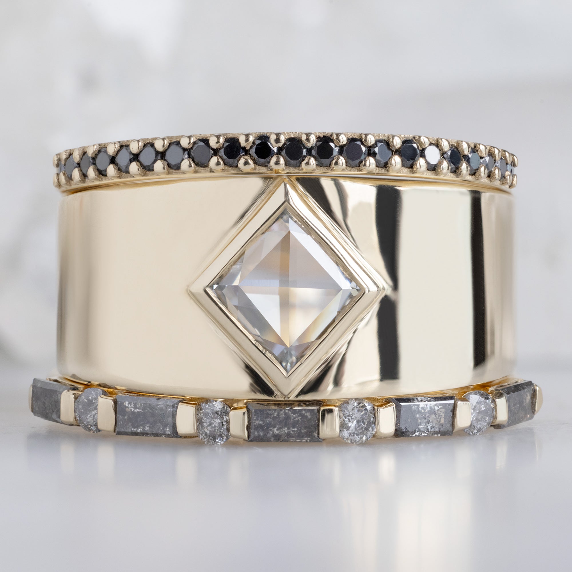 buy:the-black-diamond-pave-wedding-band-14k-or-18k-rose-gold,the-cigar-ring-54ct-natural-kite-white-diamond-in-14k-yellow-gold,the-luxe-baguette-salt-and-pepper-diamond-eternity-band-yellow-rose-or-white-gold