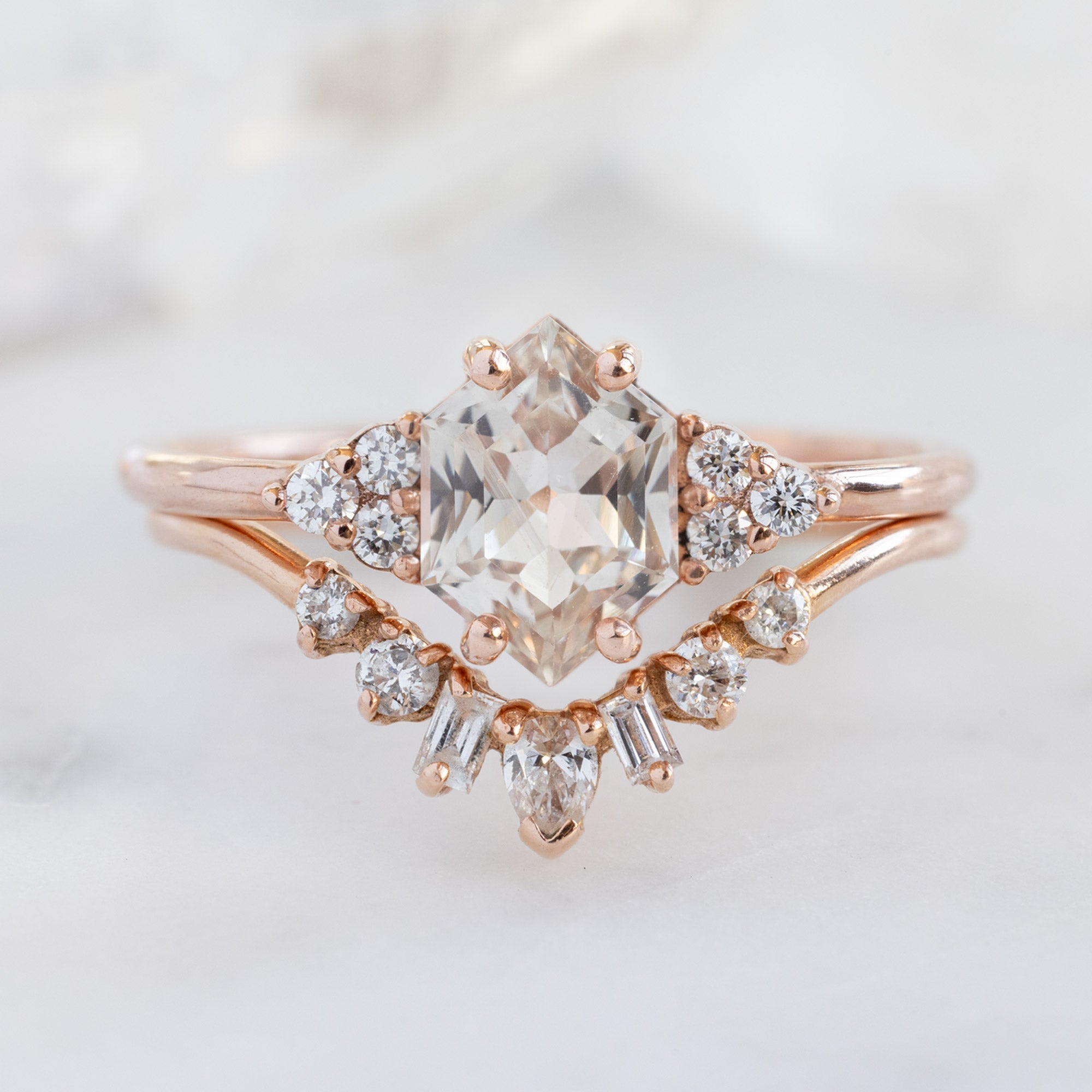 Alexis Russell Custom Diamond Ring Design Your Own Custom | Colored Sapphire Engagement Ring