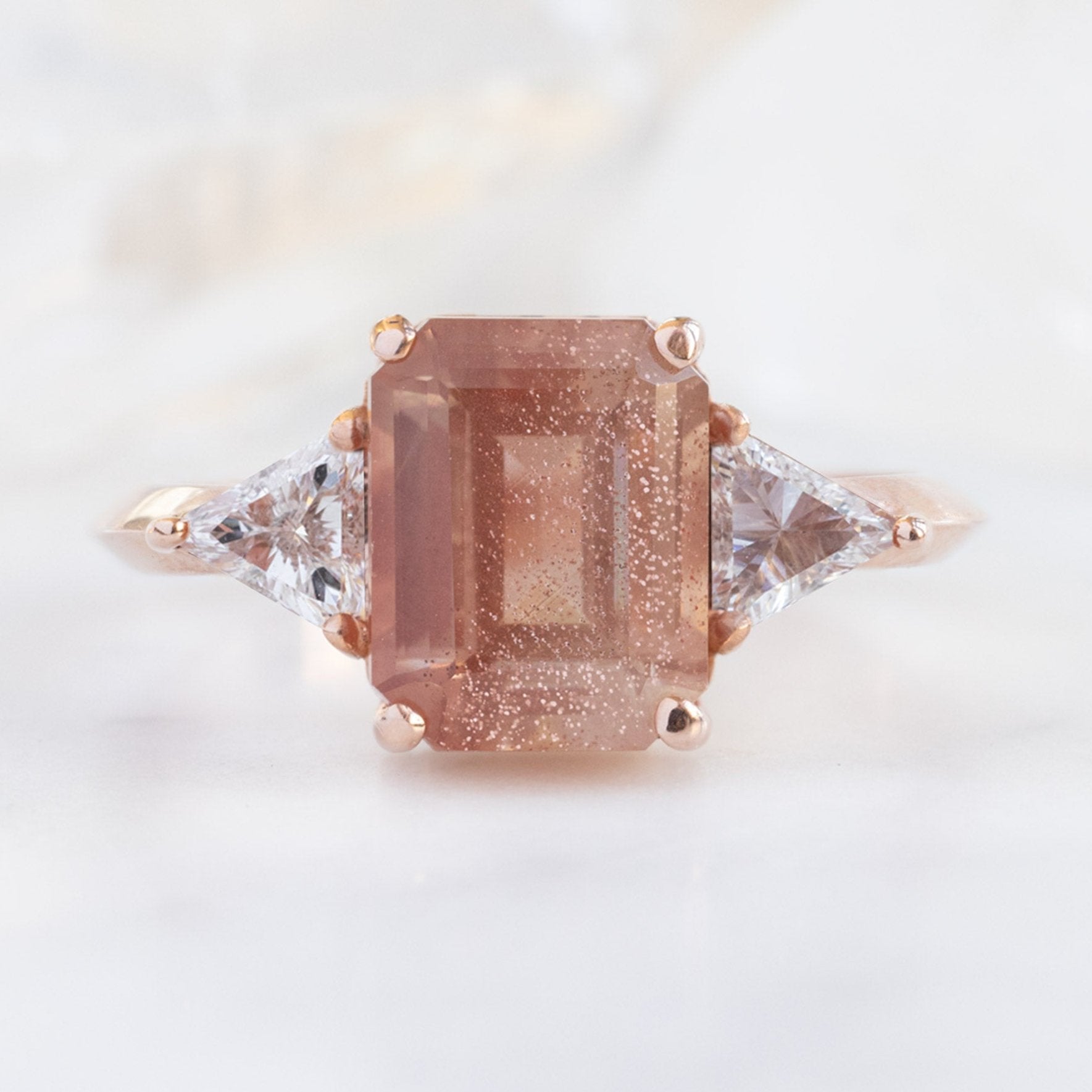 Alexis Russell Custom Diamond Ring Design Your Own Custom | Sunstone Engagement Ring