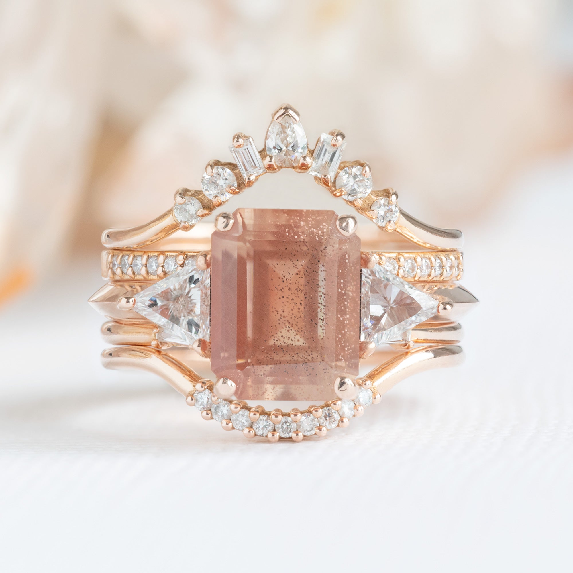 Alexis Russell Custom Diamond Ring Design Your Own Custom | Sunstone Engagement Ring