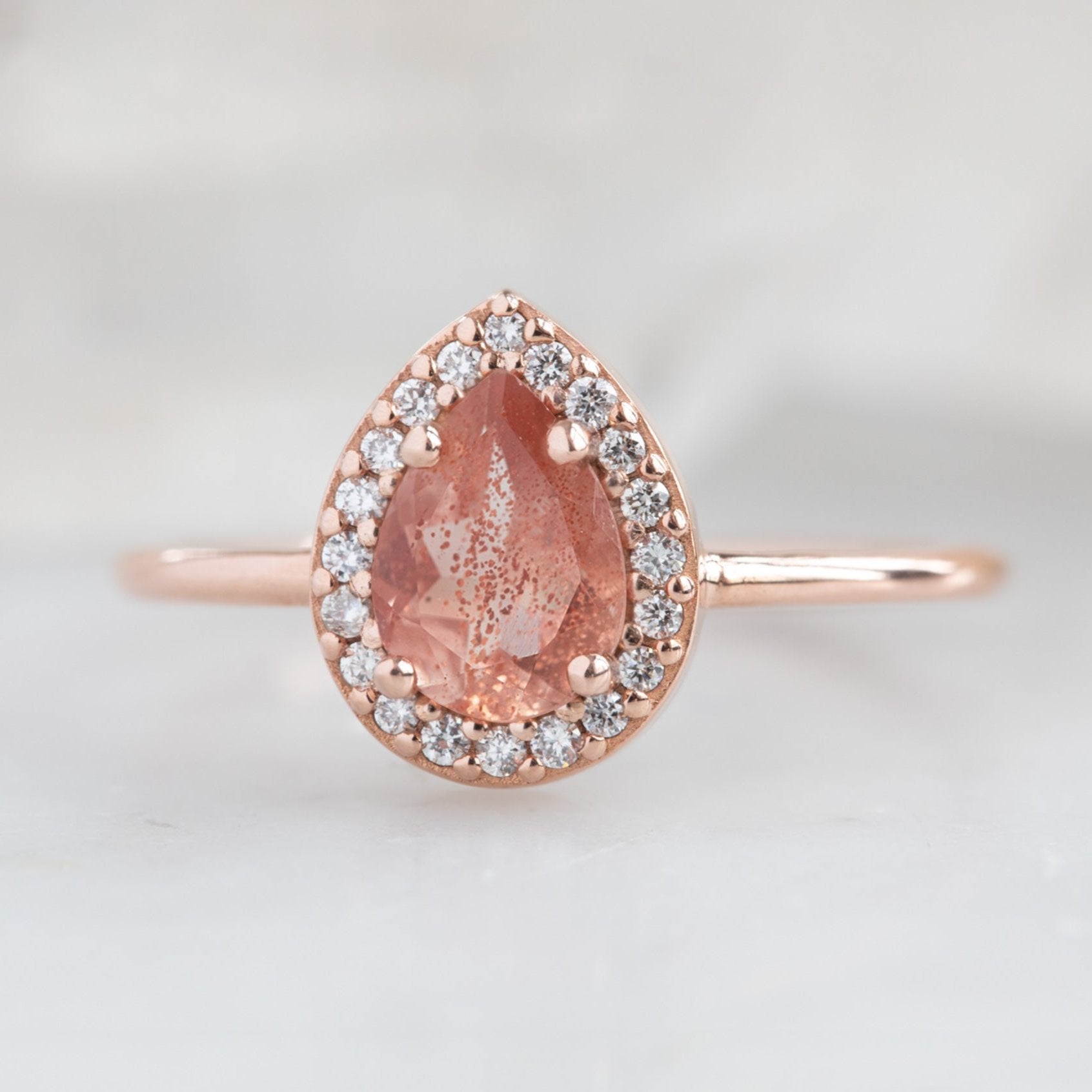 Alexis Russell Custom Diamond Ring Design Your Own Custom | Sunstone Engagement Ring