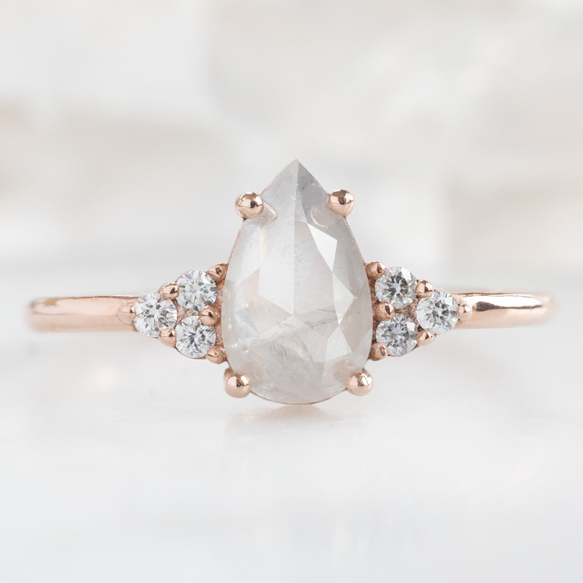 Alexis Russell  Engagement Rings The Ivy Ring | Build Your Own Pear Icy White Diamond Engagement Ring
