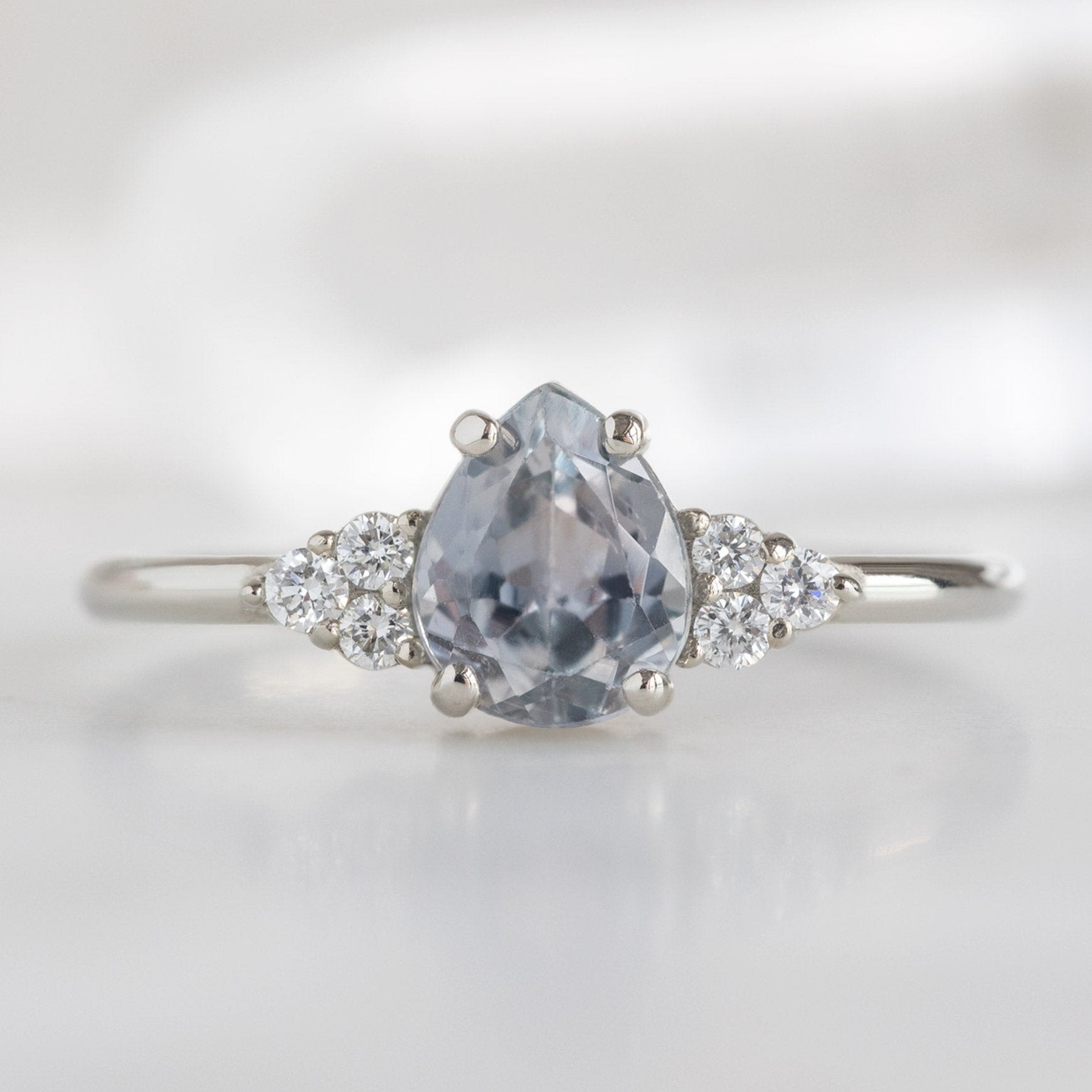 Alexis Russell Custom Diamond Ring Design Your Own Custom | Colored Sapphire Engagement Ring