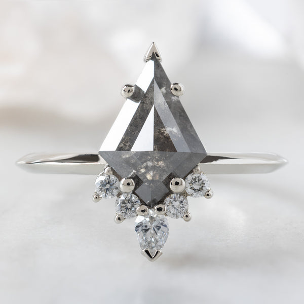 Alexis Russell  Engagement Rings The Aster Ring | Build Your Own Kite Black Diamond Engagement Ring