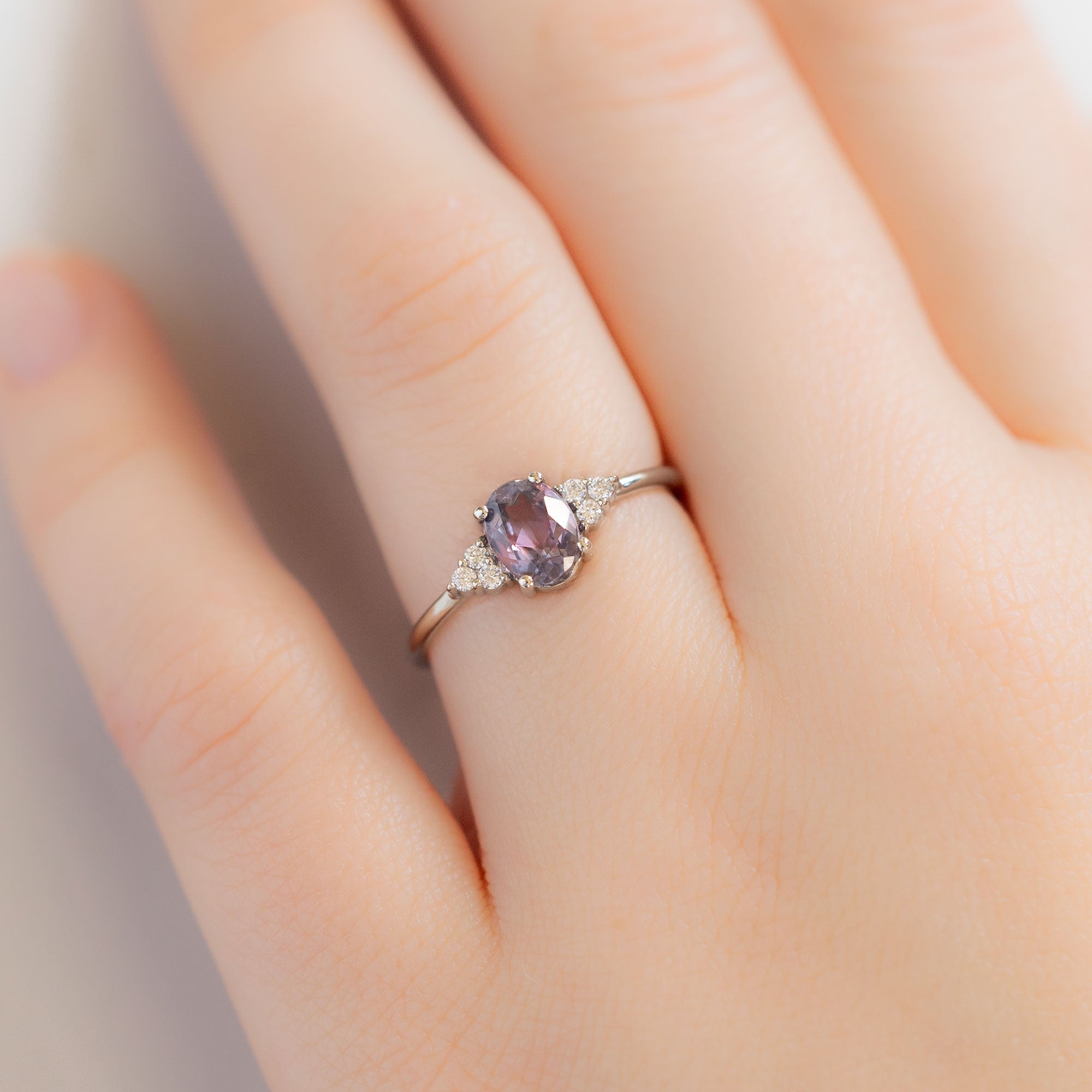 Alexis Russell  Engagement Rings The Ivy Ring | Build Your Own Oval Colored Sapphire Engagement Ring