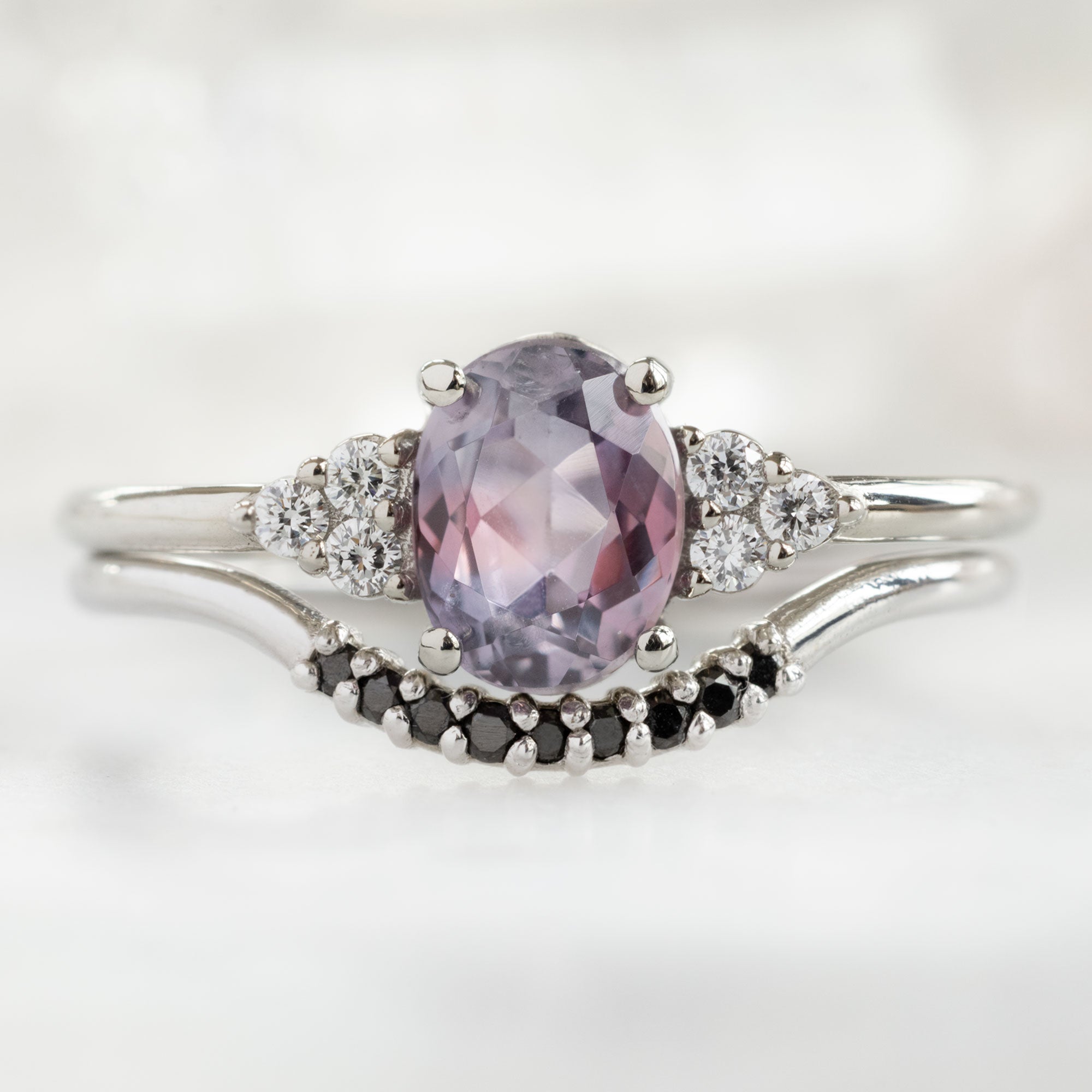 Alexis Russell  Engagement Rings The Ivy Ring | Build Your Own Oval Colored Sapphire Engagement Ring