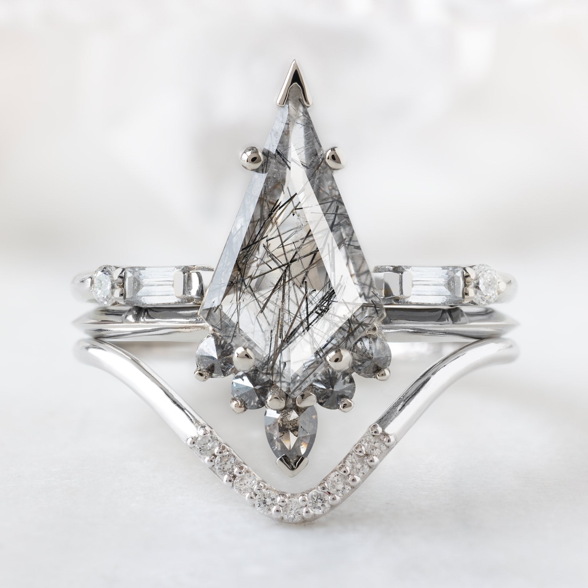 buy:the-luxe-open-cuff-white-baguette-diamond-stacking-band-yellow-rose-or-white-goldthe-aster-ring-1-25ct-kite-tourmaline-in-quartz-in-14k-white-gold,white-diamond-pave-peak-stacking-band-14k-or-18k-yellow-gold