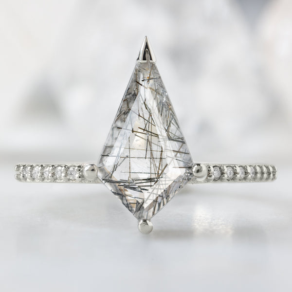 Alexis Russell  Engagement Rings The Willow Ring | Build Your Own Kite Tourmaline in Quartz Engagement Ring