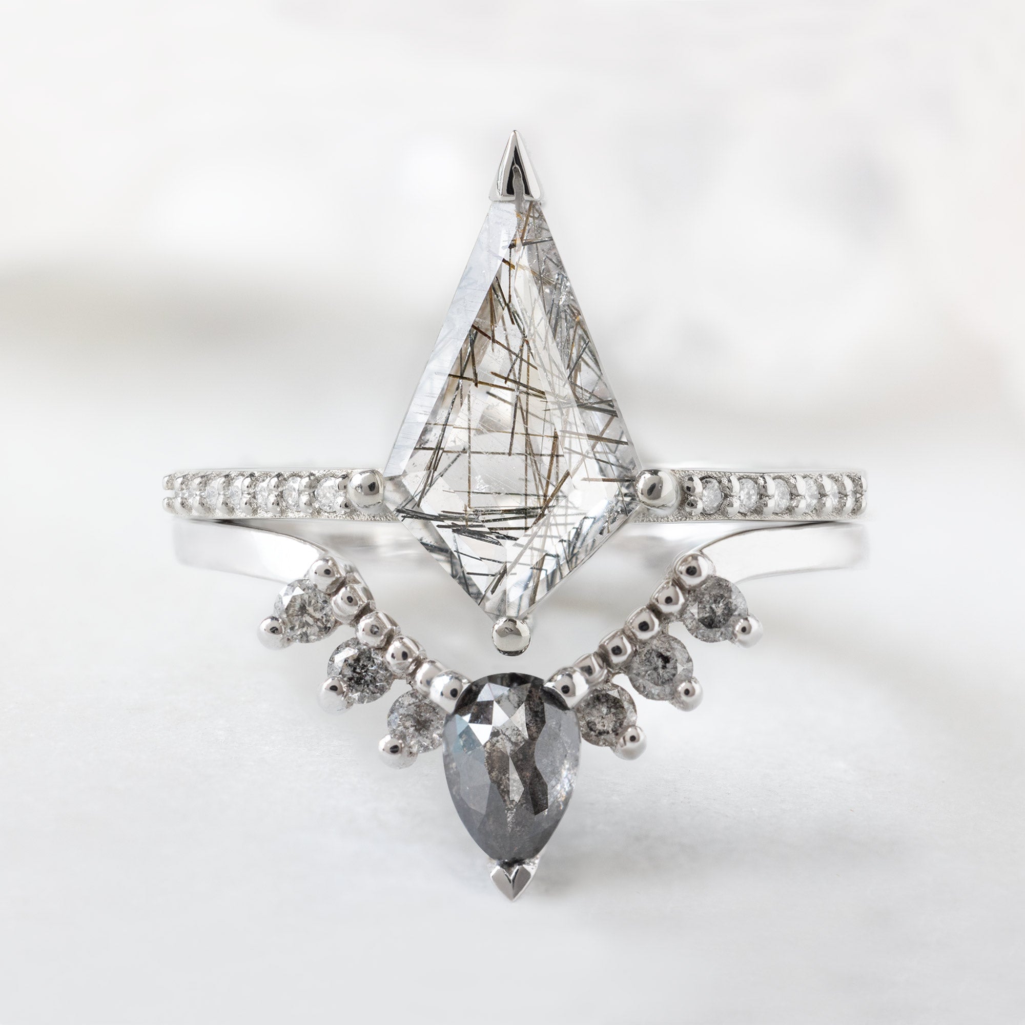 Alexis Russell  Engagement Rings The Willow Ring | Build Your Own Kite Tourmaline in Quartz Engagement Ring