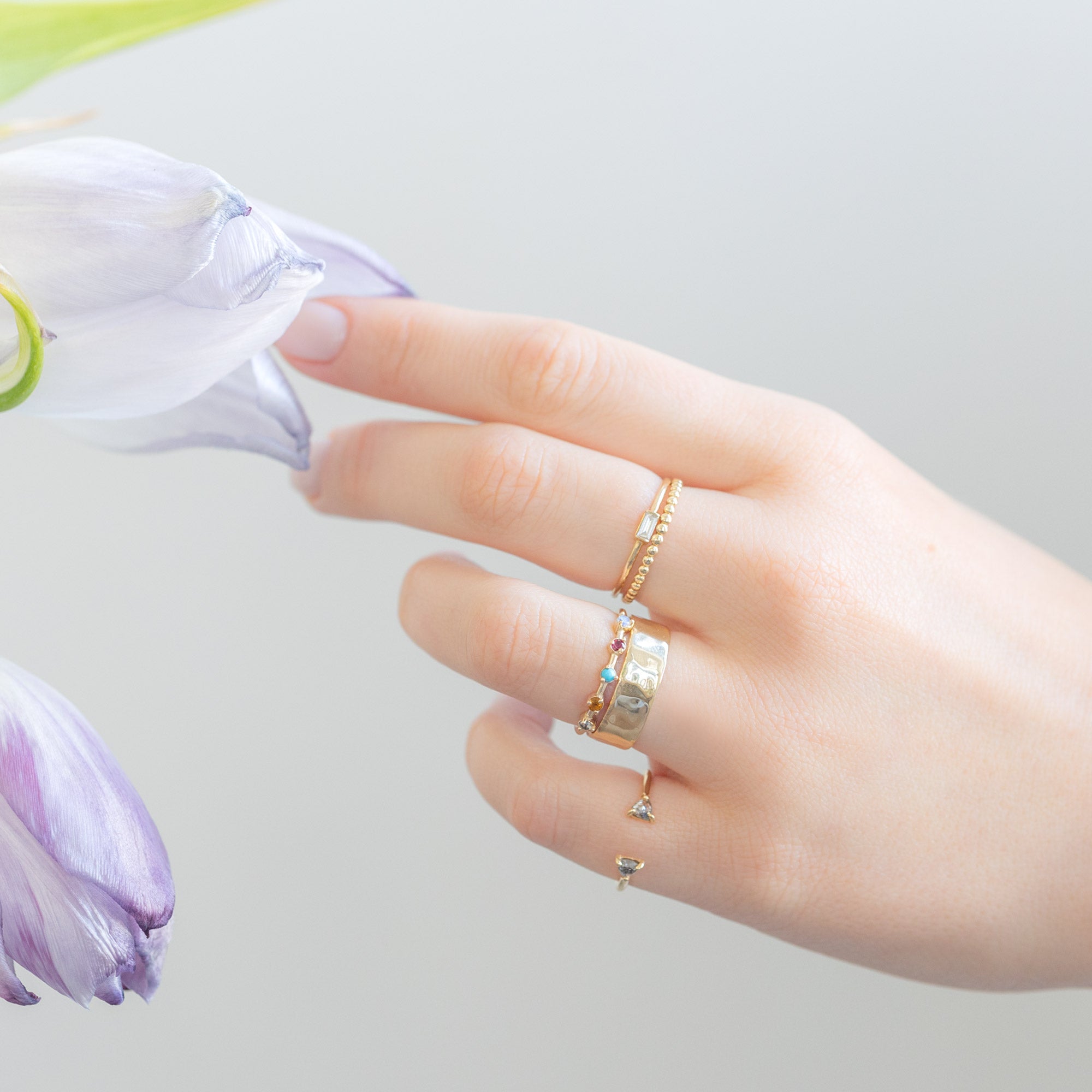 Alexis Russell Rings The Custom Multi-Birthstone Ring | 5 Stones