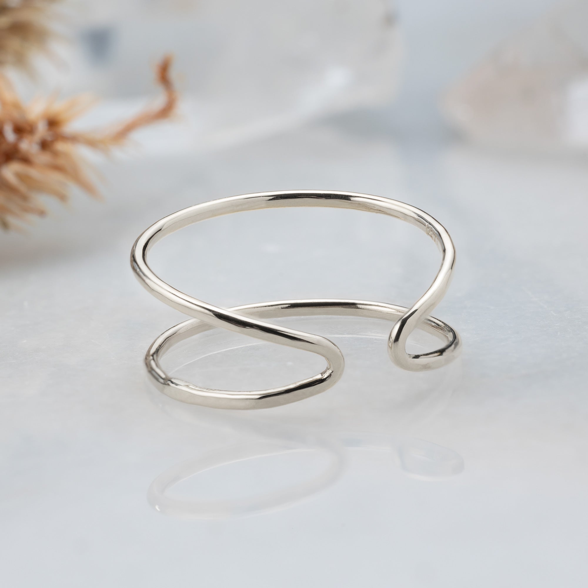 Alexis Russell Rings The Arrow Ring | White Gold