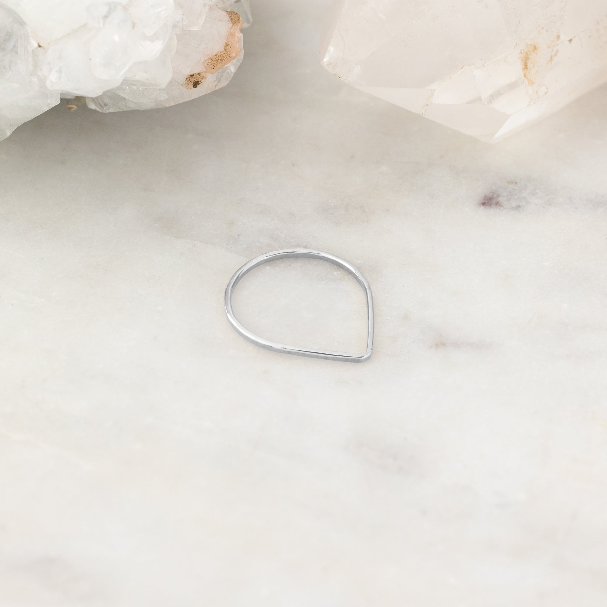 Alexis Russell Rings The Peak Stacking Ring | Sterling Silver
