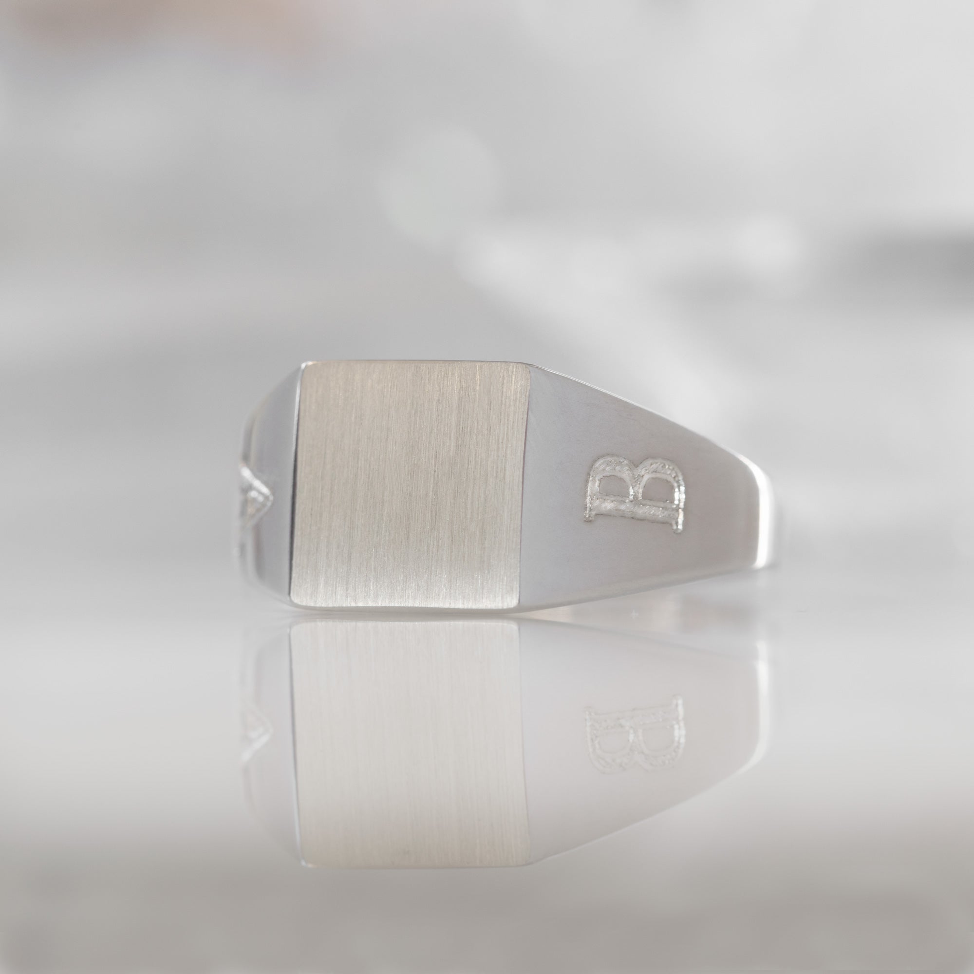 Alexis Russell Rings The Personalized Men's Signet Ring | Sterling Silver