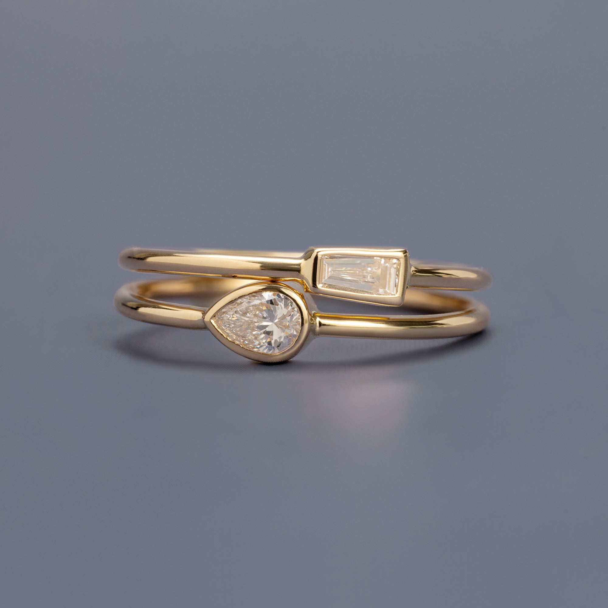 Alexis Russell Jewelry Sets The Diamond Capsule Set | Yellow Gold