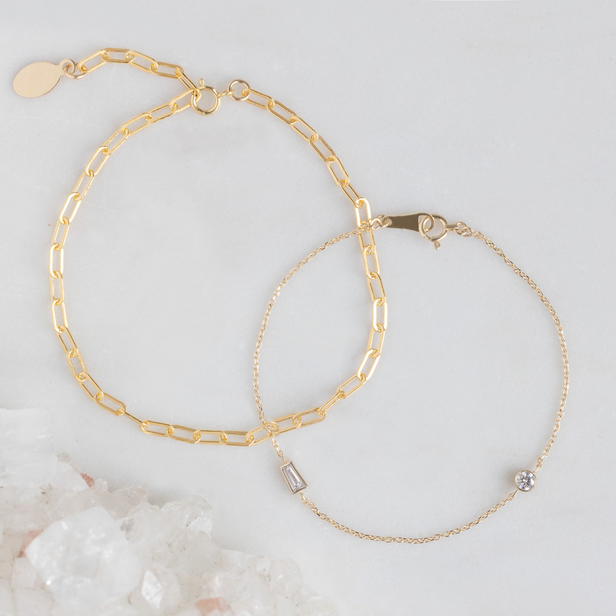 Alexis Russell  Jewelry Sets The Petite Bracelet Set | Yellow Gold