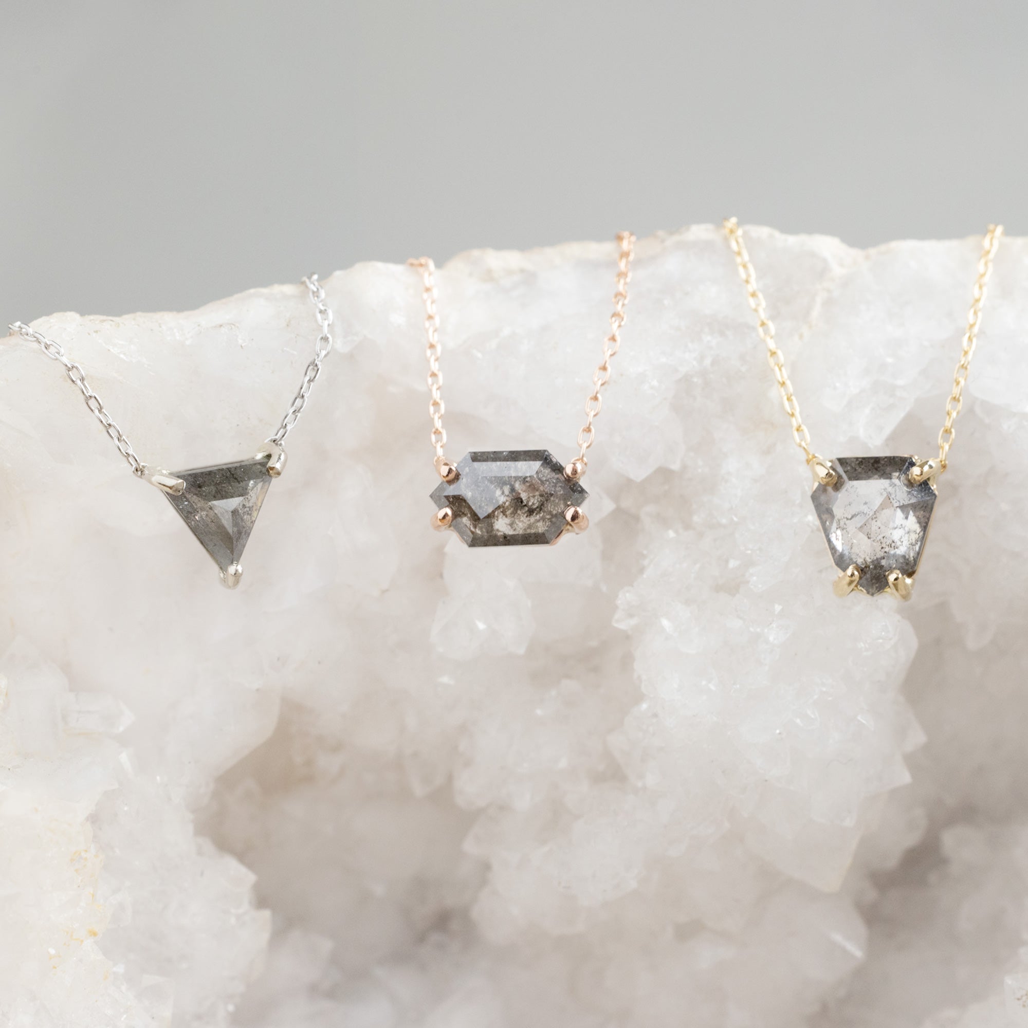 Alexis Russell Necklaces One of a Kind Diamond Necklace | Choose Your Stone