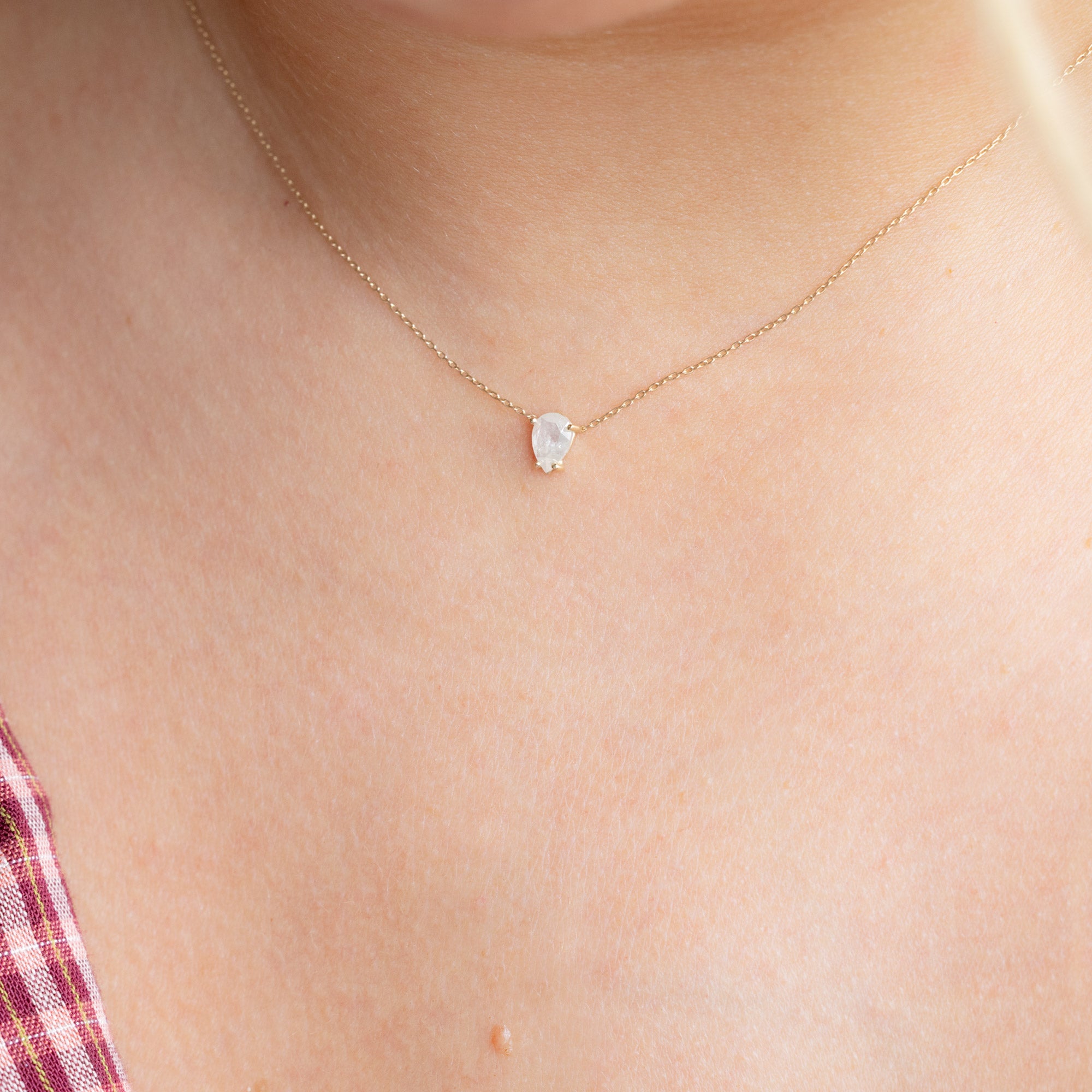 Alexis Russell Necklaces One of a Kind Diamond Necklace | Choose Your Stone