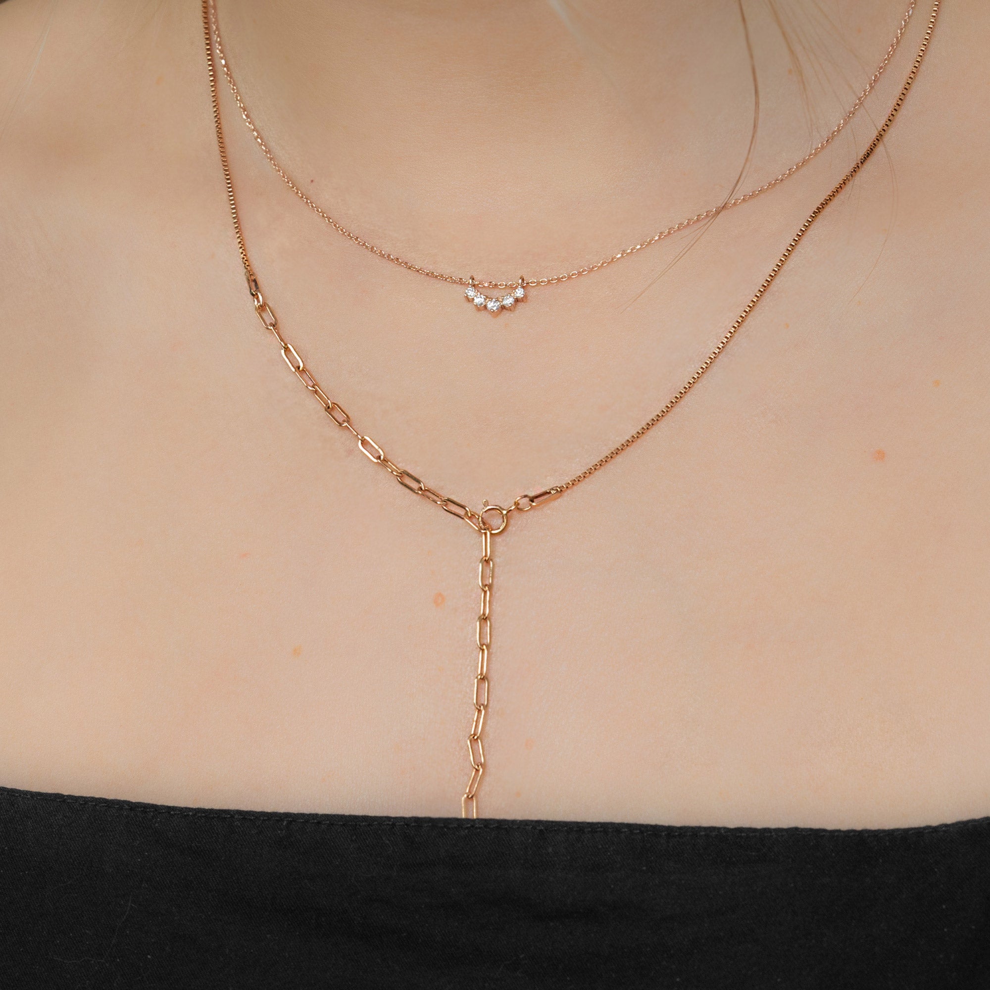 Alexis Russell Necklaces White Diamond Sunburst Necklace | Yellow, Rose or White Gold