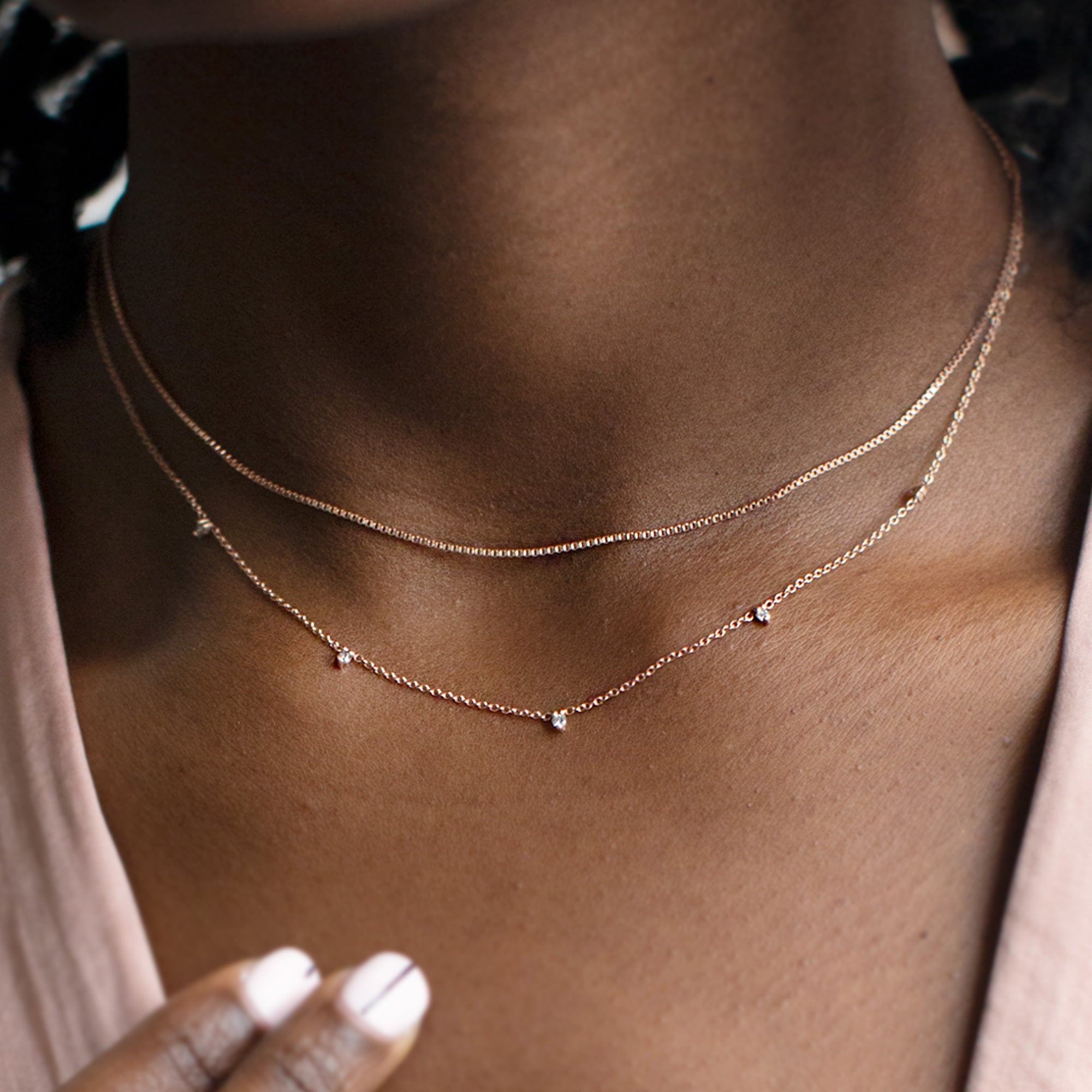 Alexis Russell Necklaces The Diamond Sunburst Necklace | Yellow, Rose or White Gold