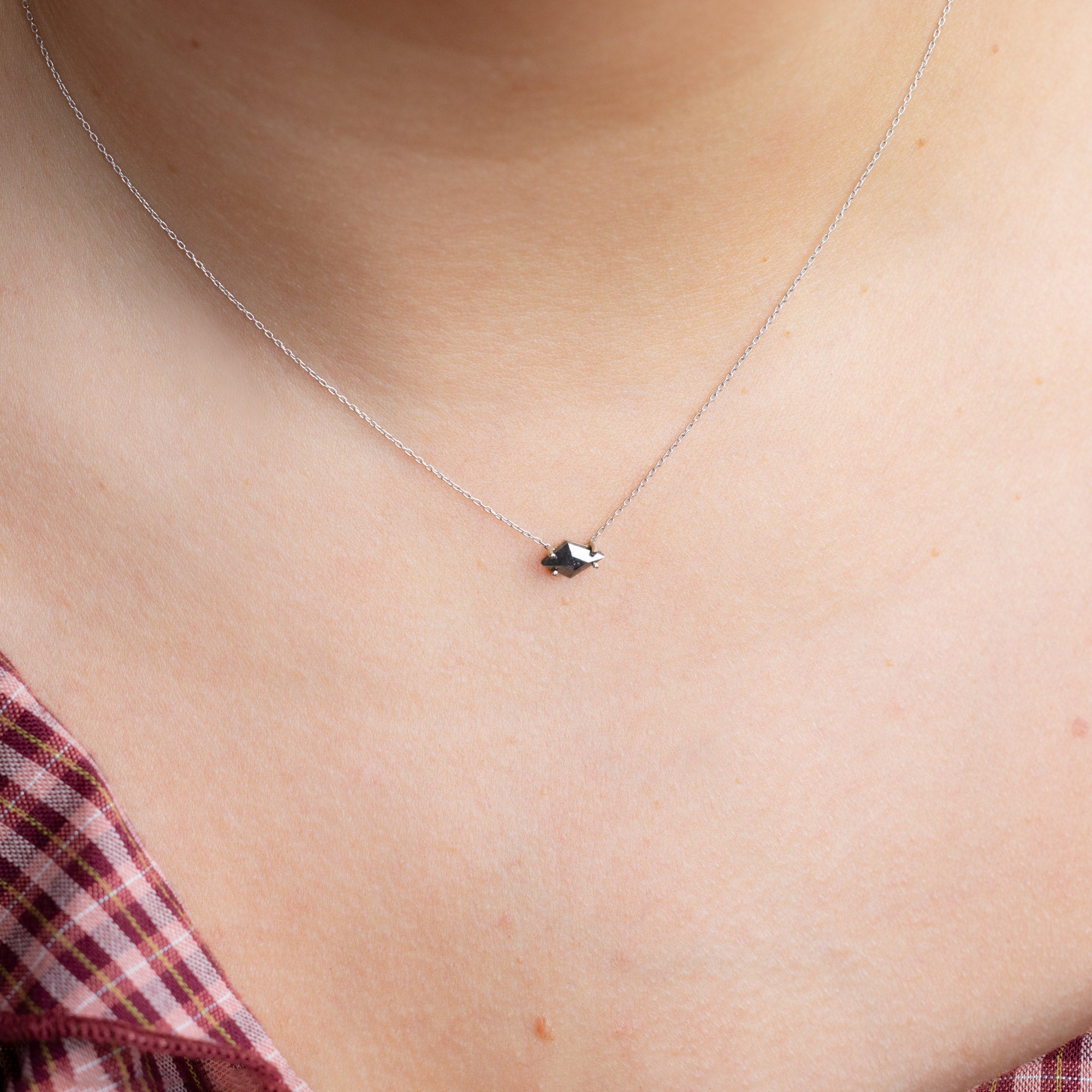 Alexis Russell Necklaces One of a Kind Diamond Necklace | Choose Your Stone
