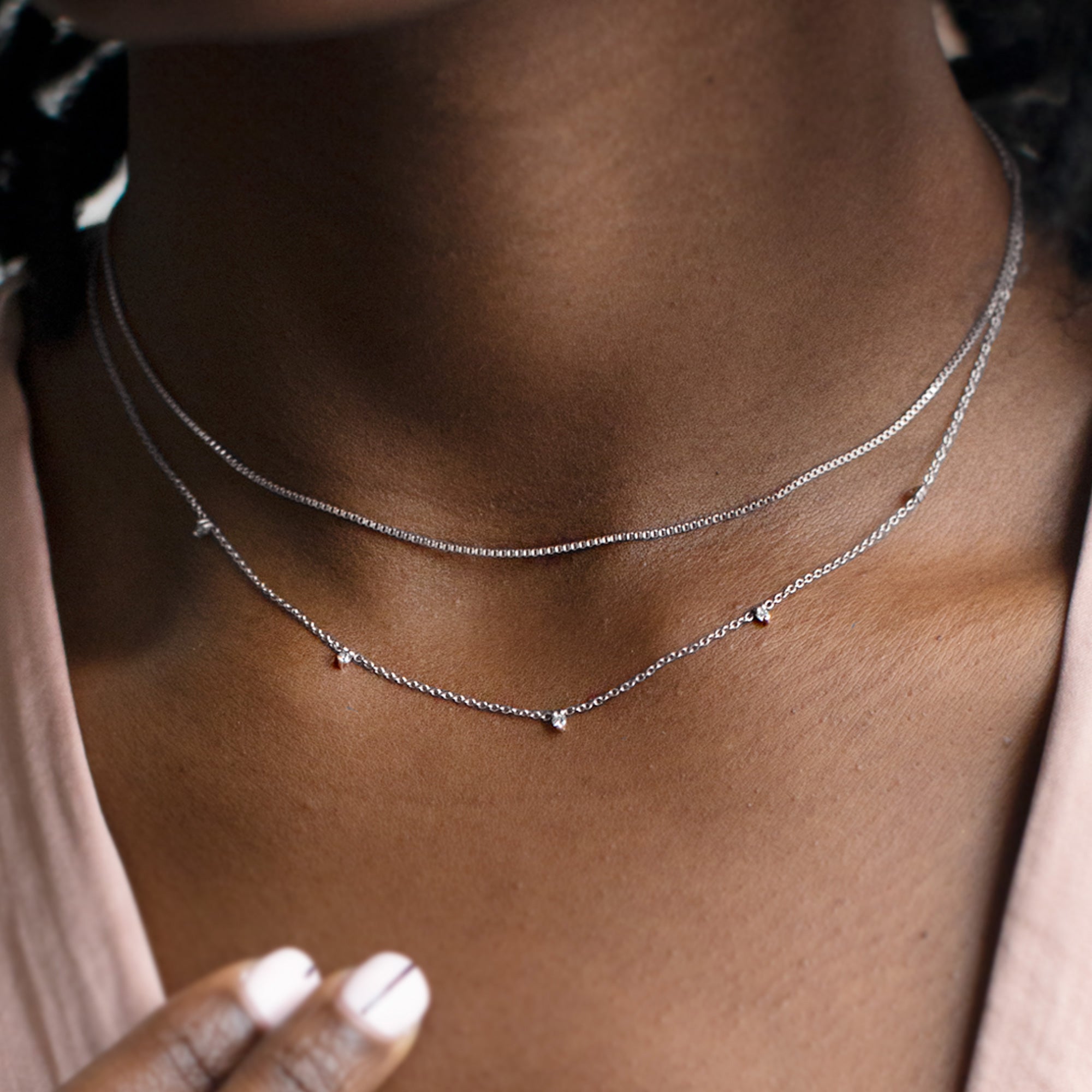 Alexis Russell Necklaces The Diamond Sunburst Necklace | Yellow, Rose or White Gold