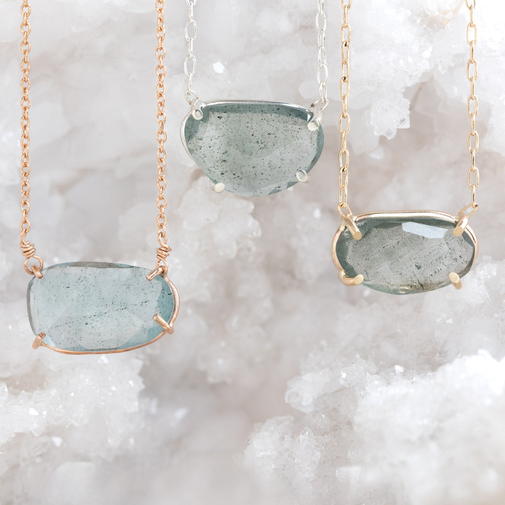 Alexis Russell Necklaces One of a Kind Sapphire Necklace | Choose Your Stone