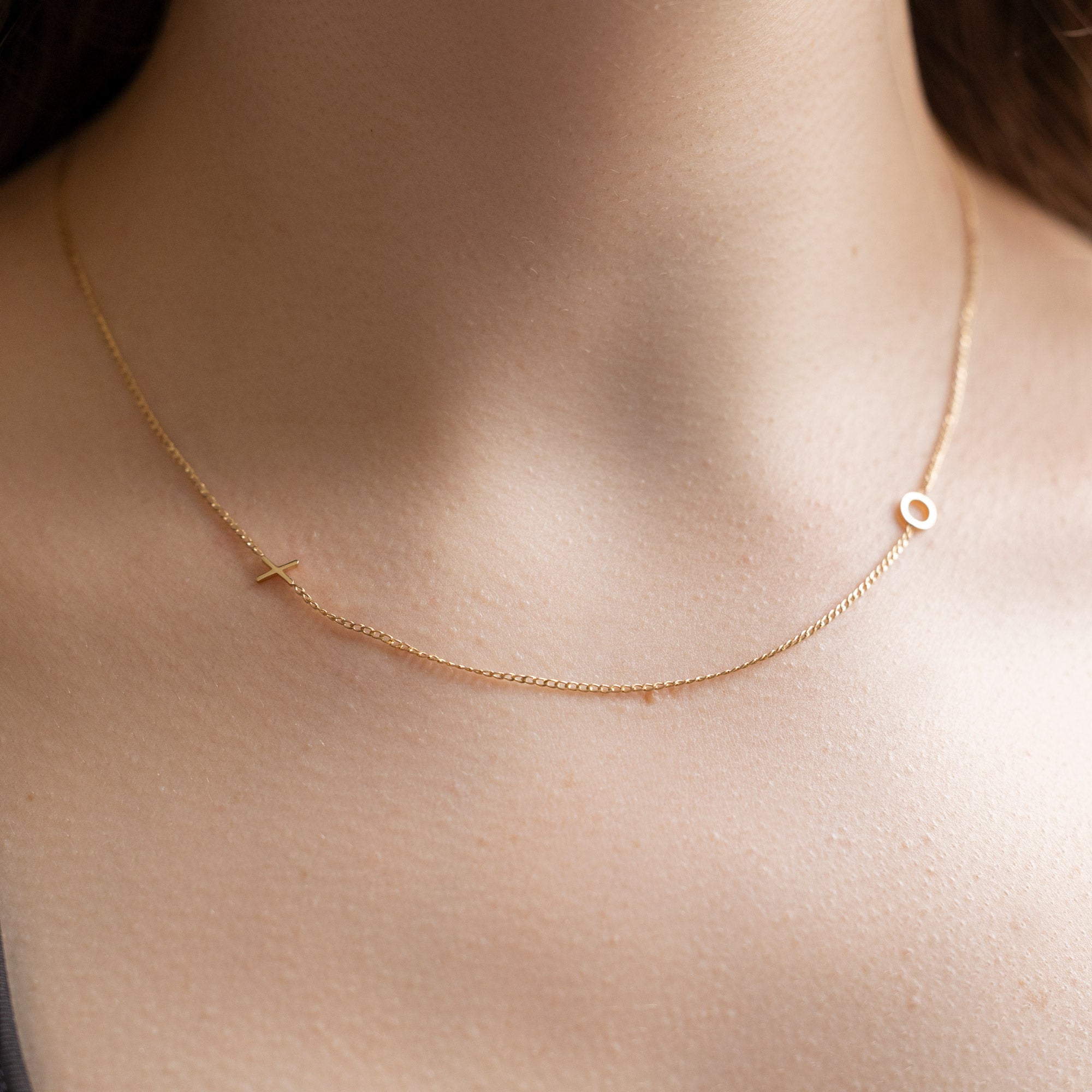 Alexis Russell Necklaces The XO' Necklace | Yellow, Rose or Sterling Silver
