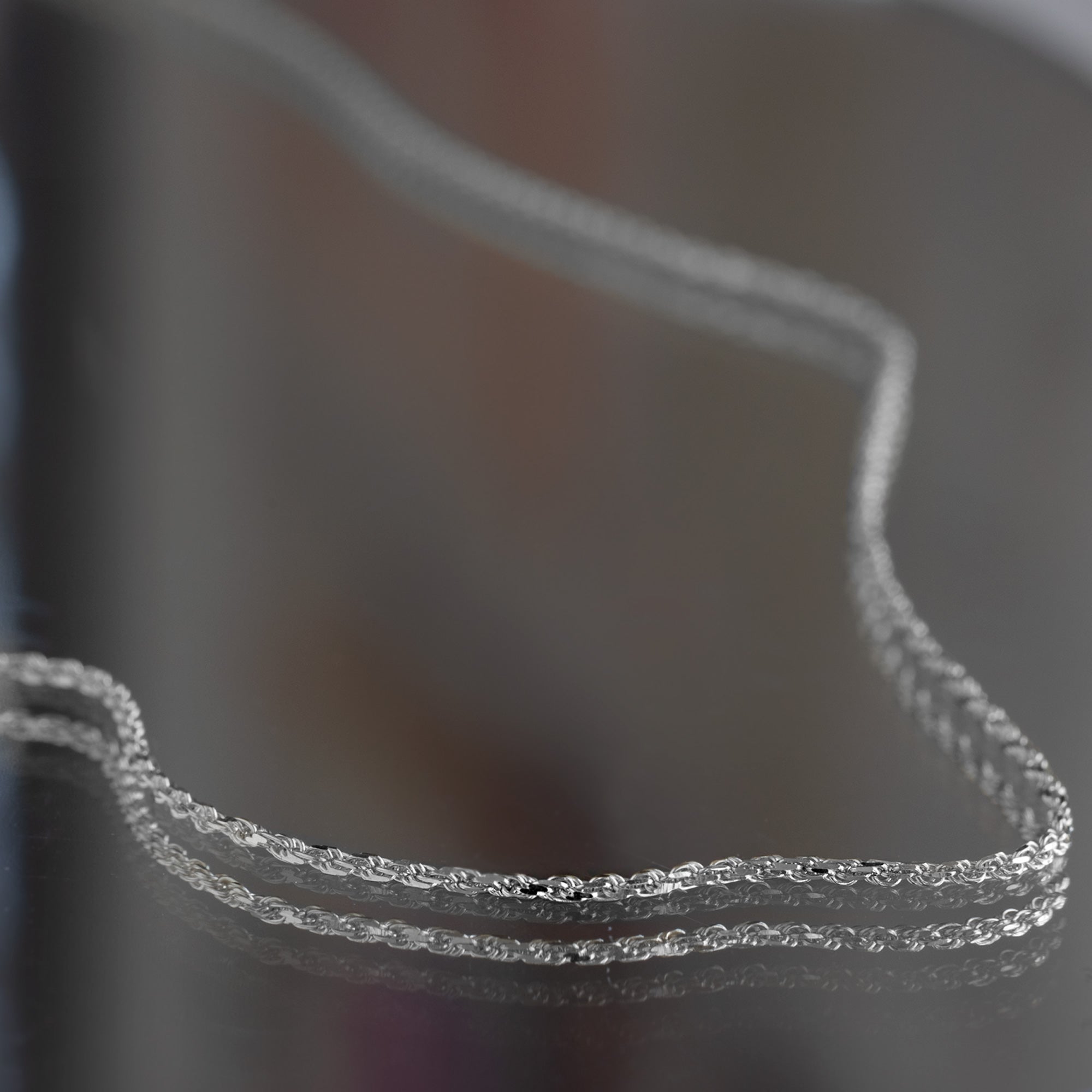 Alexis Russell Necklaces The Boyfriend Rope Chain Necklace | Yellow, Rose or White Gold