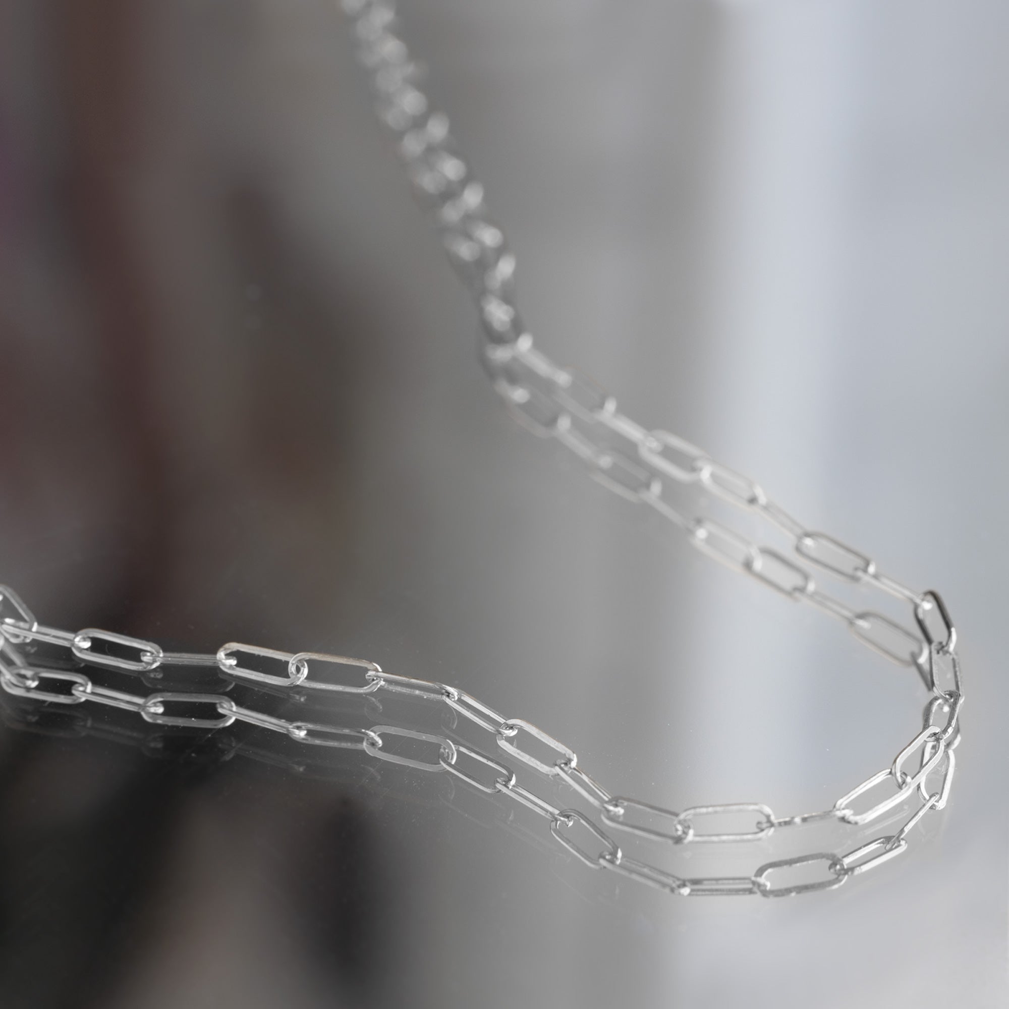 Alexis Russell Necklaces The Drawn Cable Link Chain Necklace | Yellow, Rose or White Gold